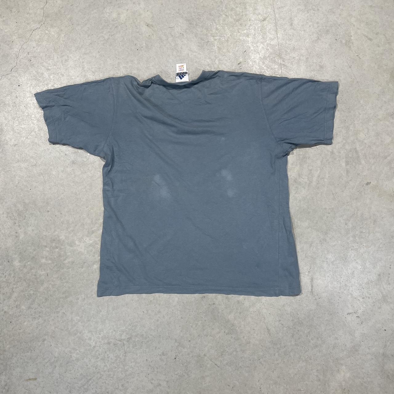2000s Adidas V Neck T-Shirt