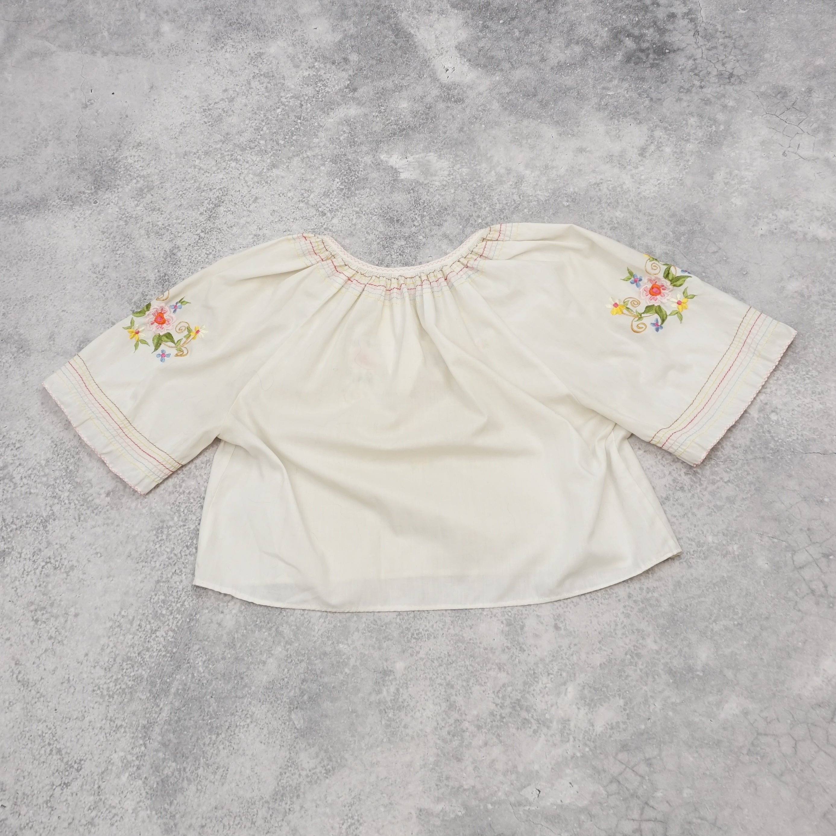 C&A Embroidered Floral Top