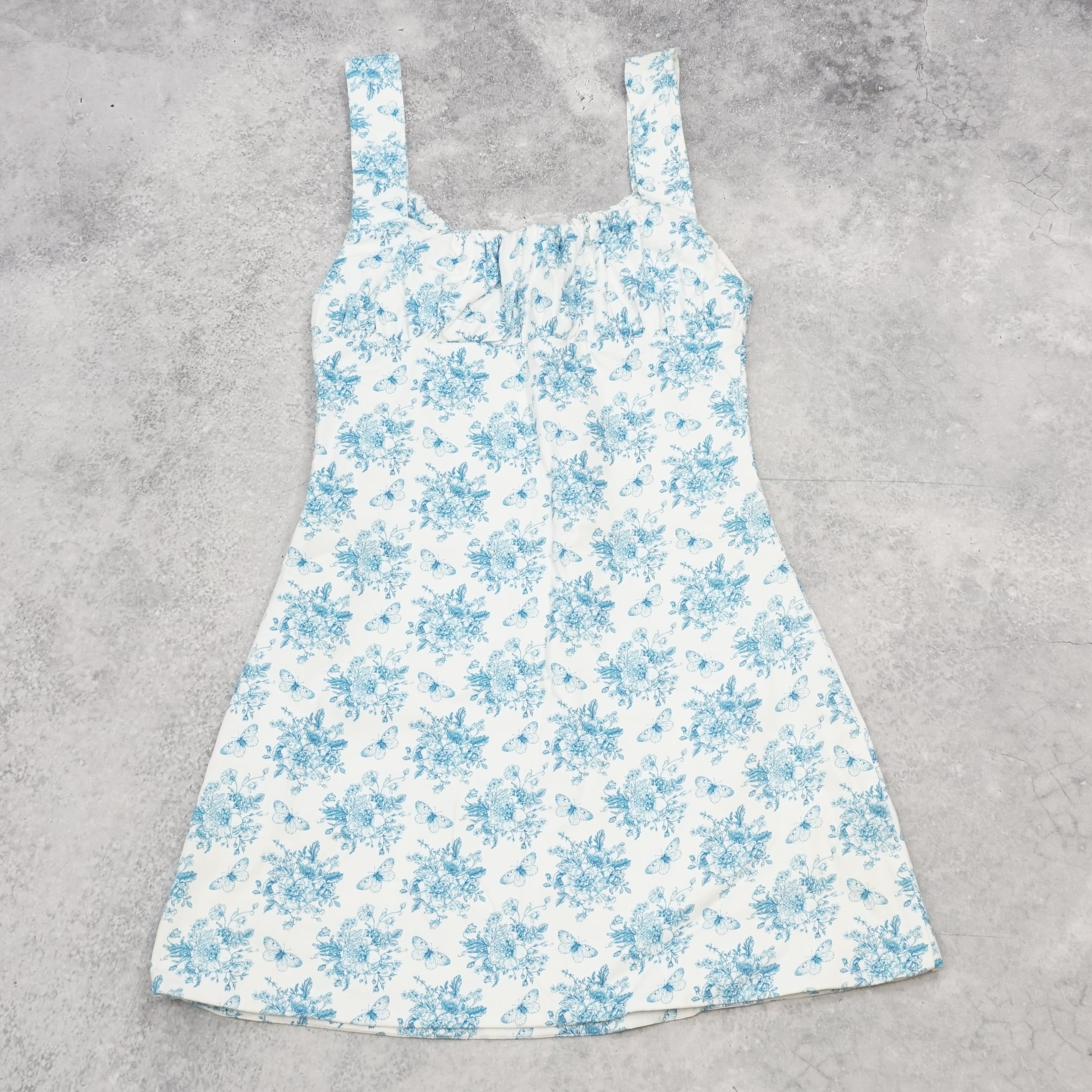 With Jean Floral Print Dress