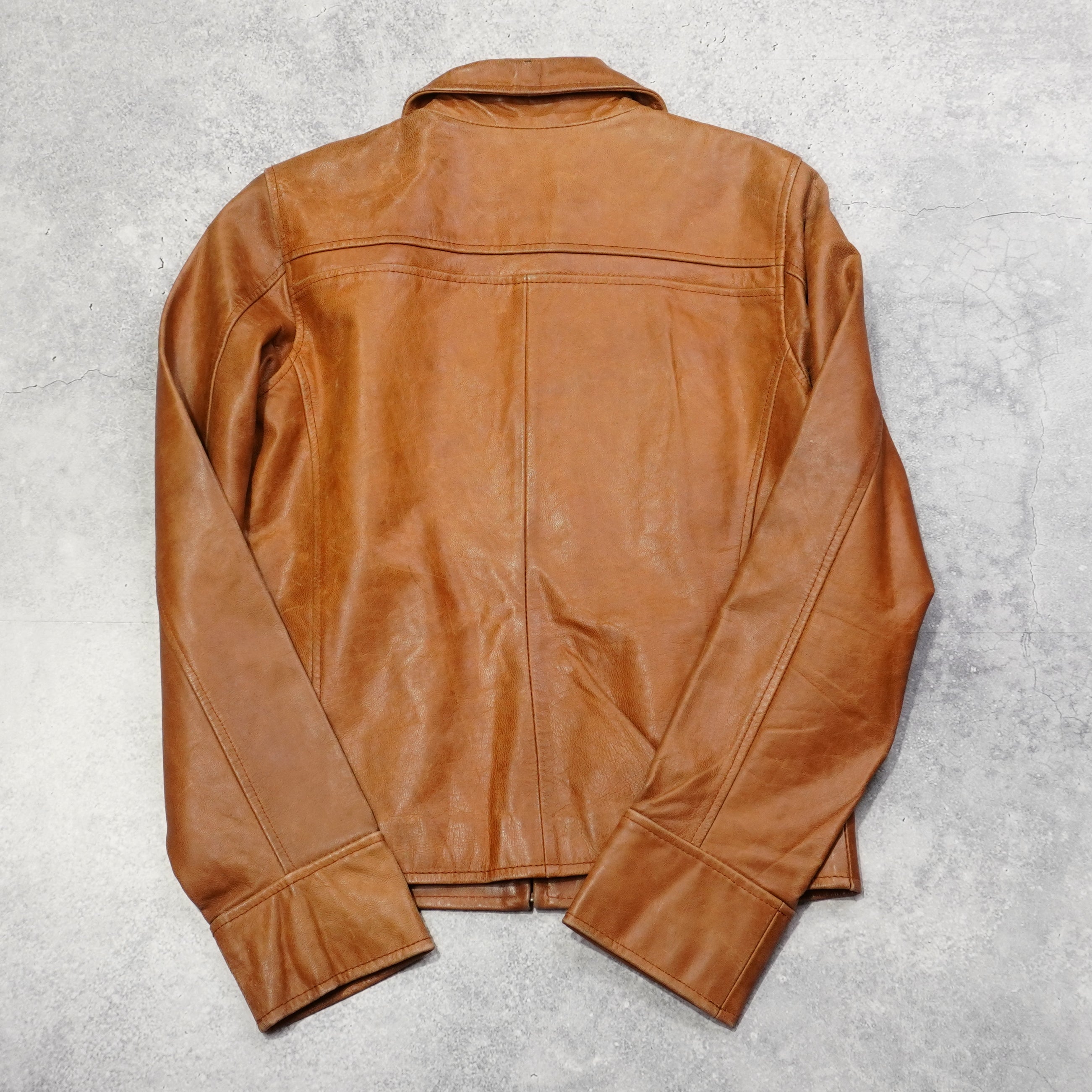 90s Arpaule Leather Jacket
