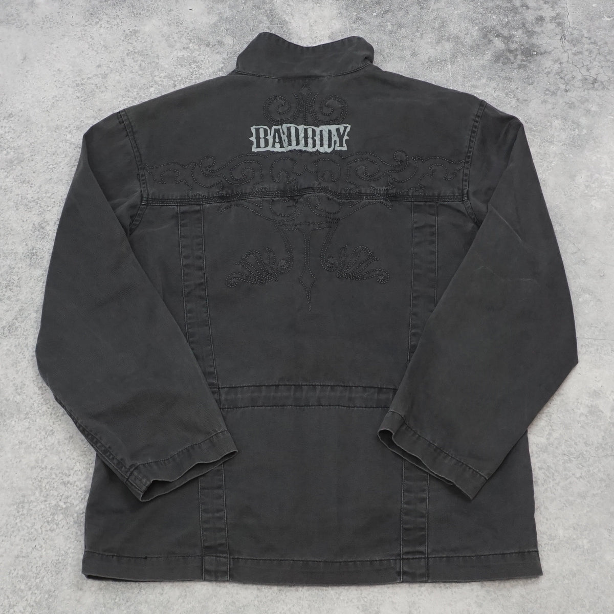 2000s Bad Boy Graphic Zip Up Jacket