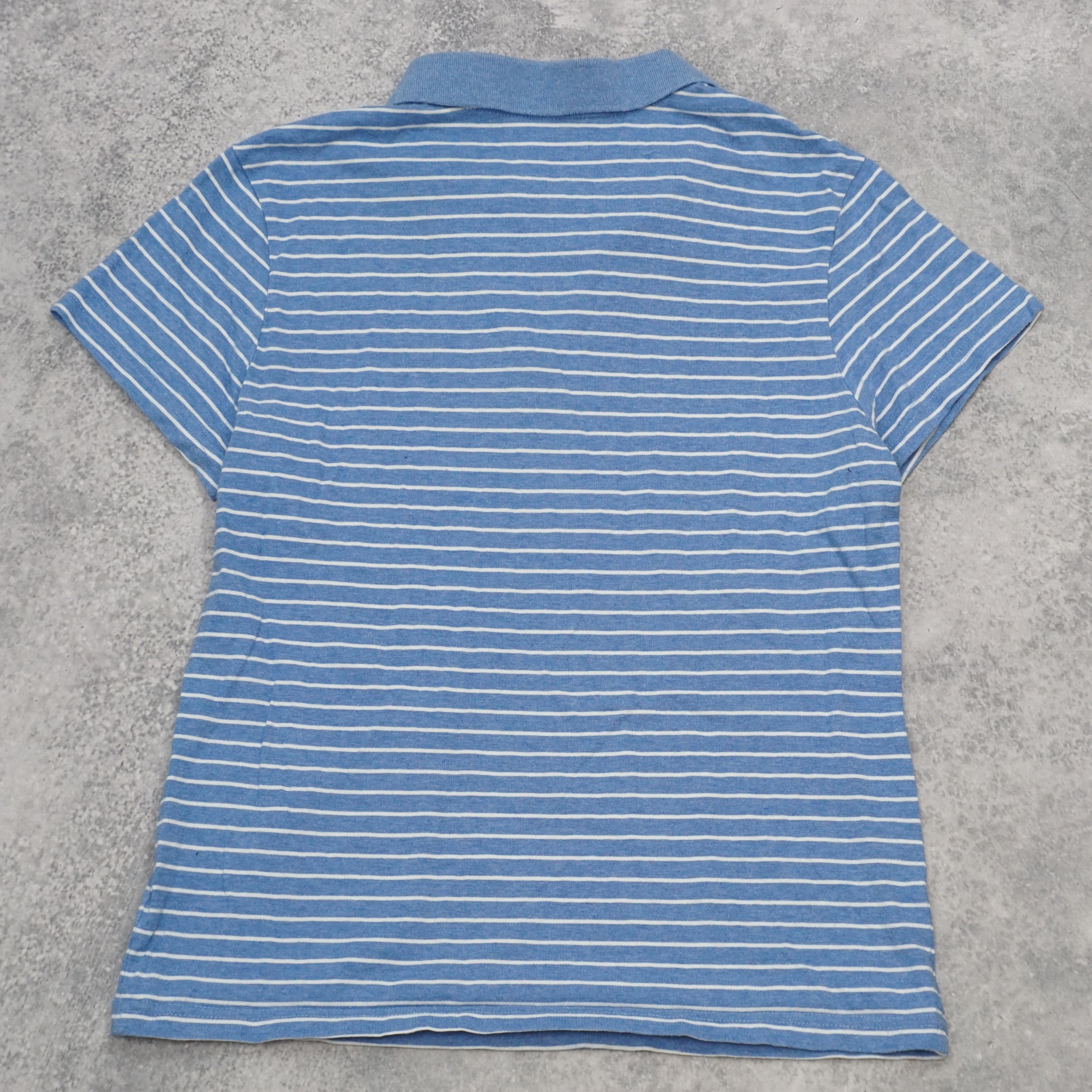 Fitted Striped Polo