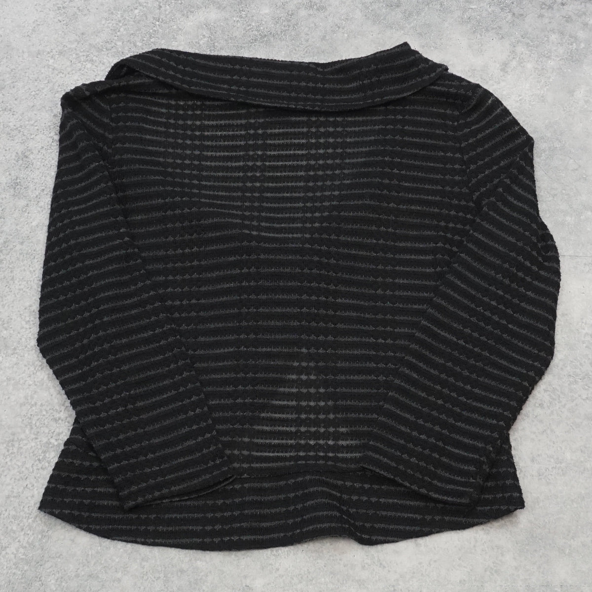 Crossroads Striped Cropped Cardigan
