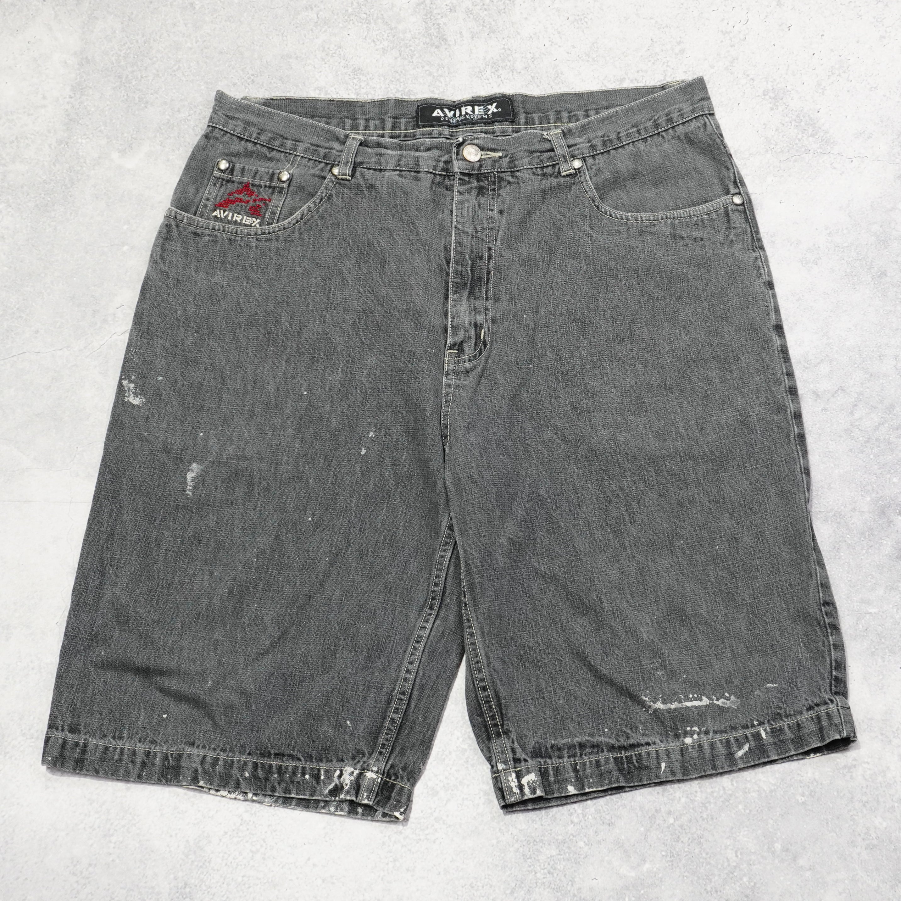 2000s Avirex Denim Shorts