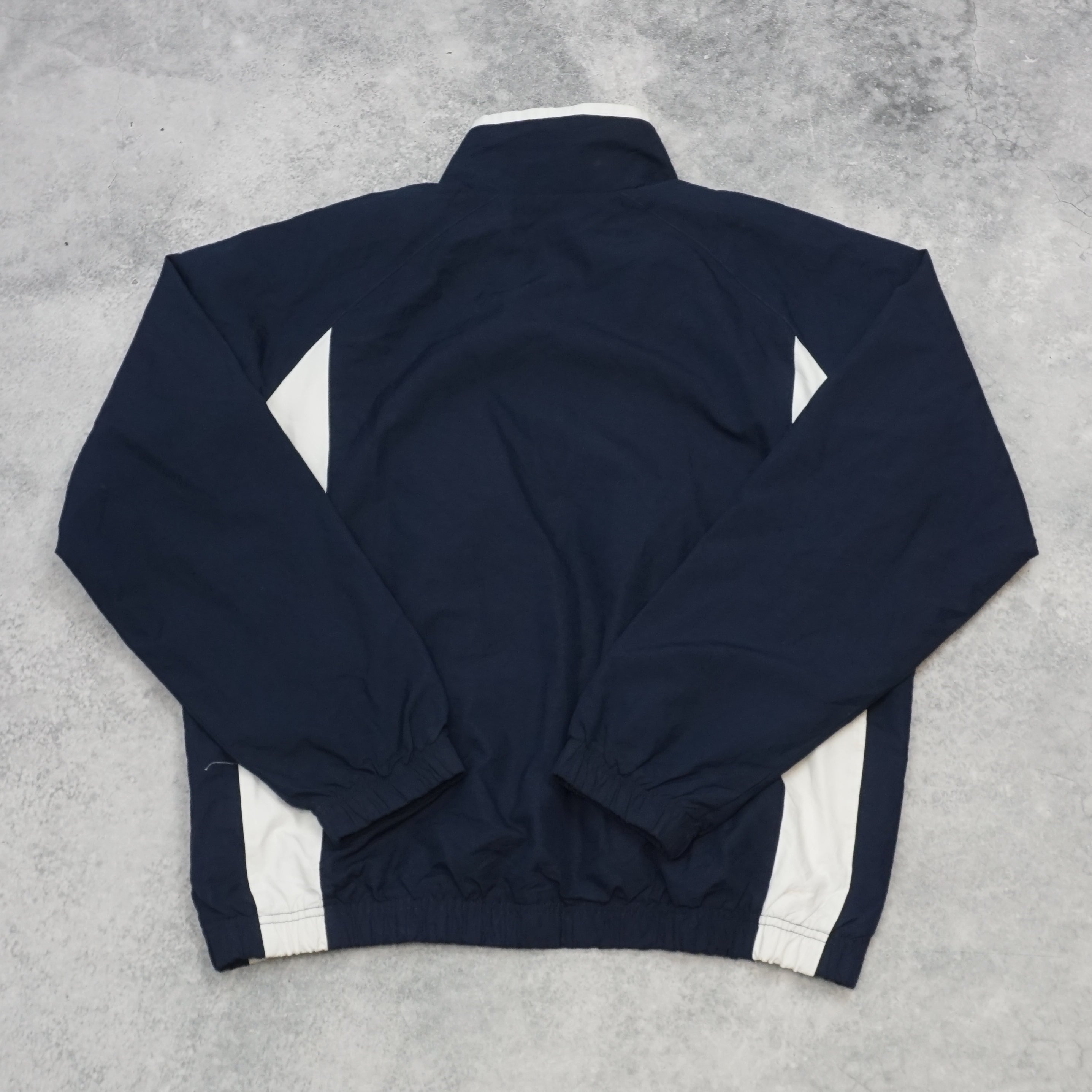 2000s Nike Navy Two-Tone Track Jacket