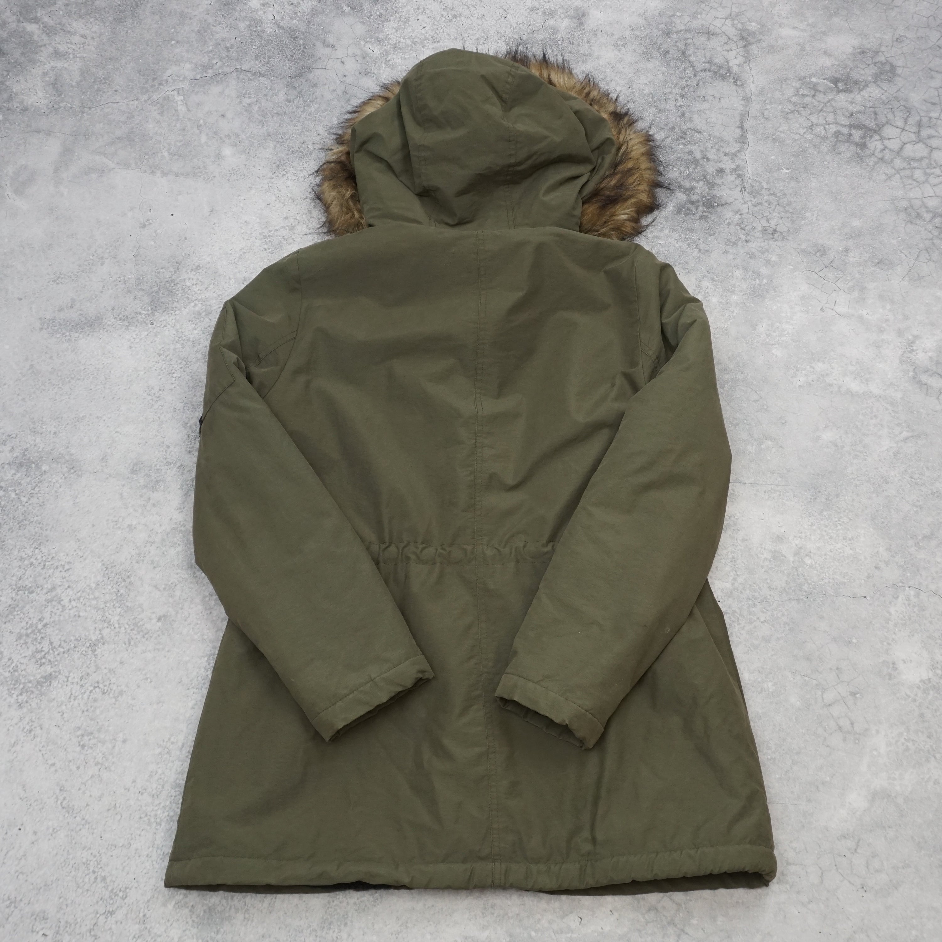 2000s Fleet Street Parka Faux Fur Coat