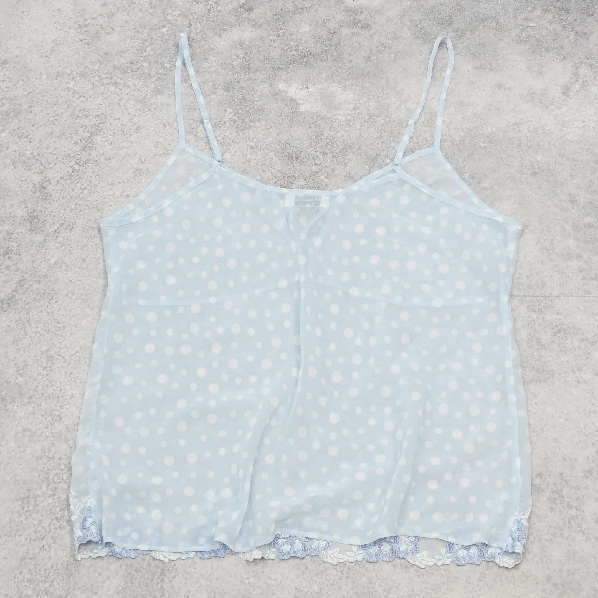 2000s Hayan Nukkim Polka Dot Cami Top