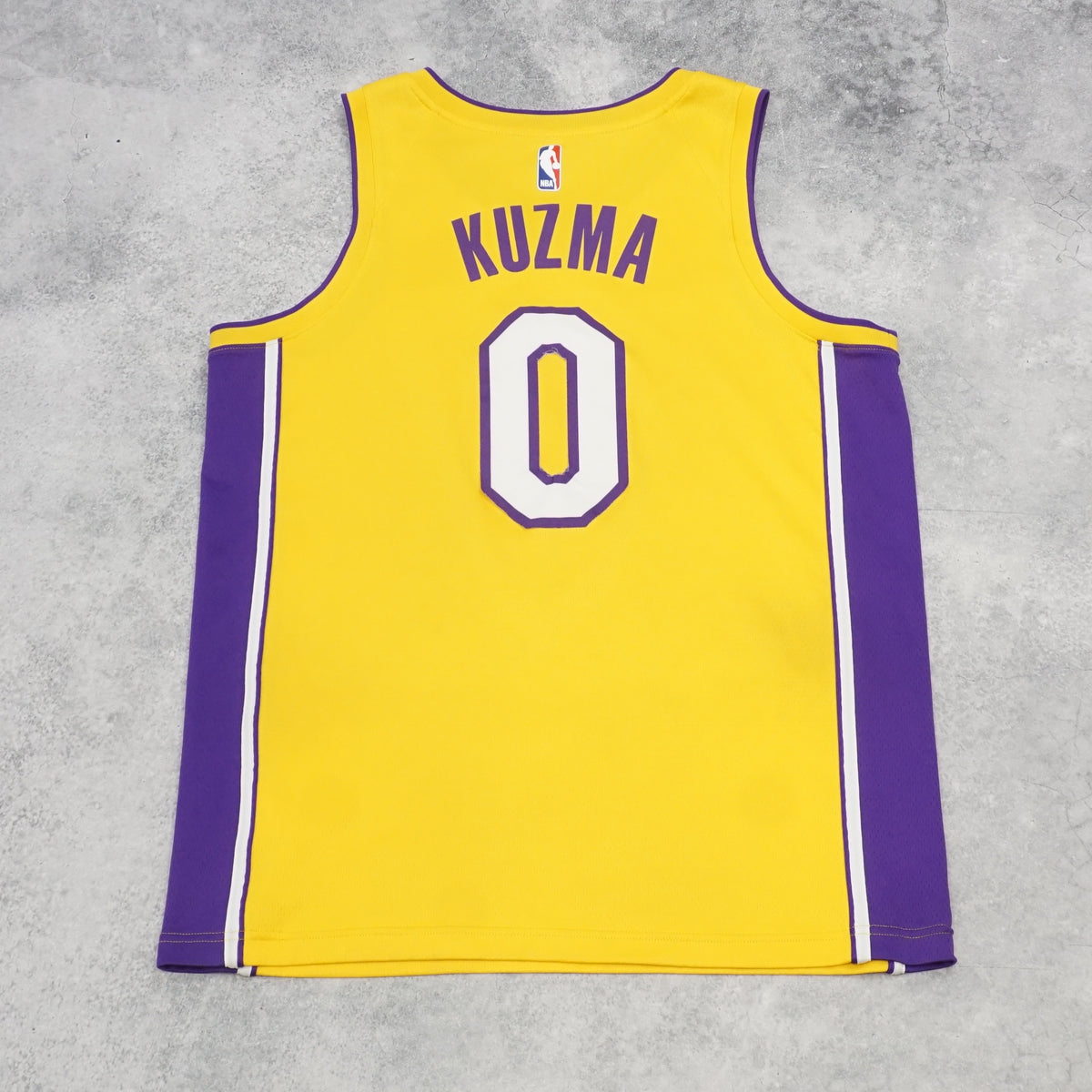 Nike Lakers Kuzma #0 Swingman Jersey