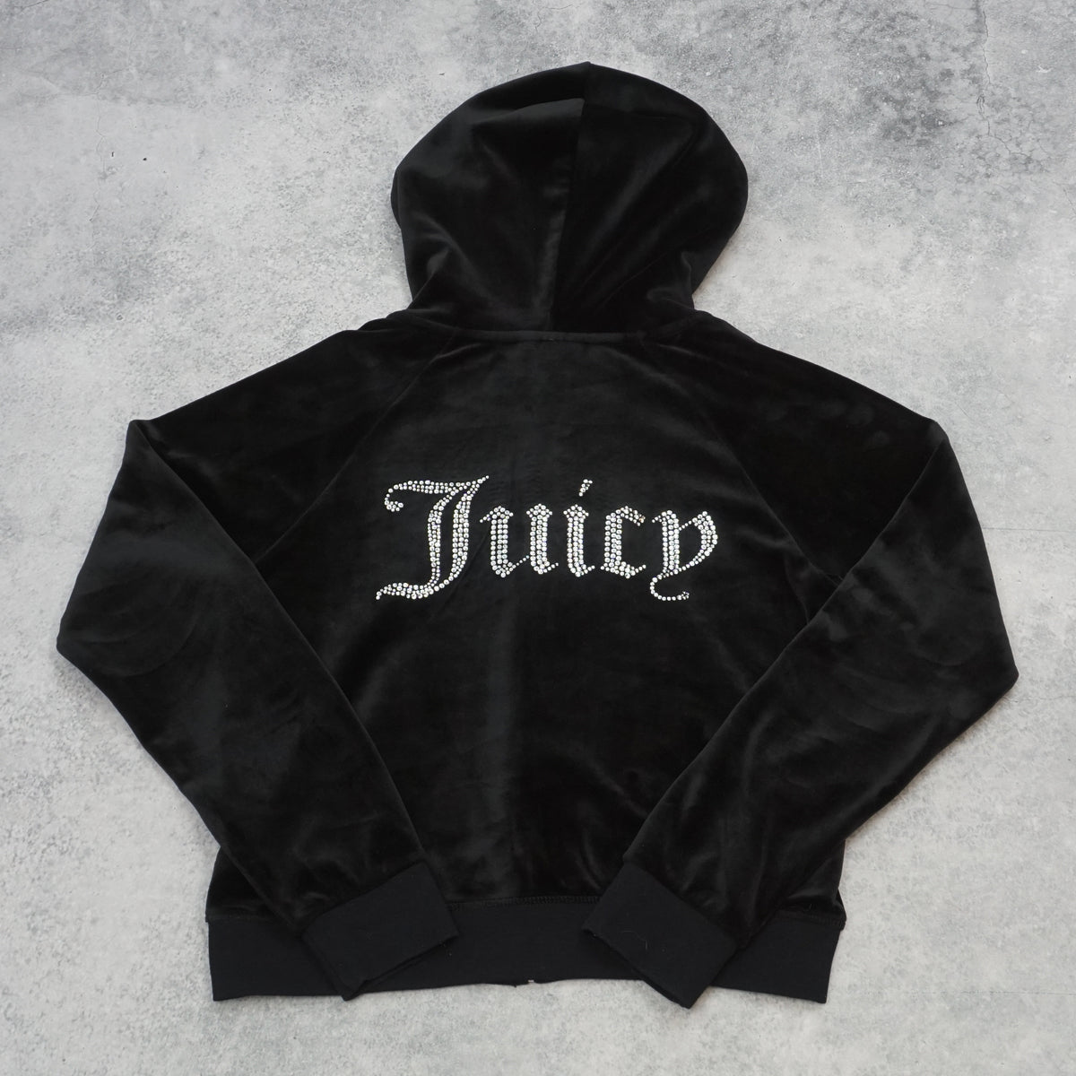 Juicy Couture Velour Rhinestone Jacket