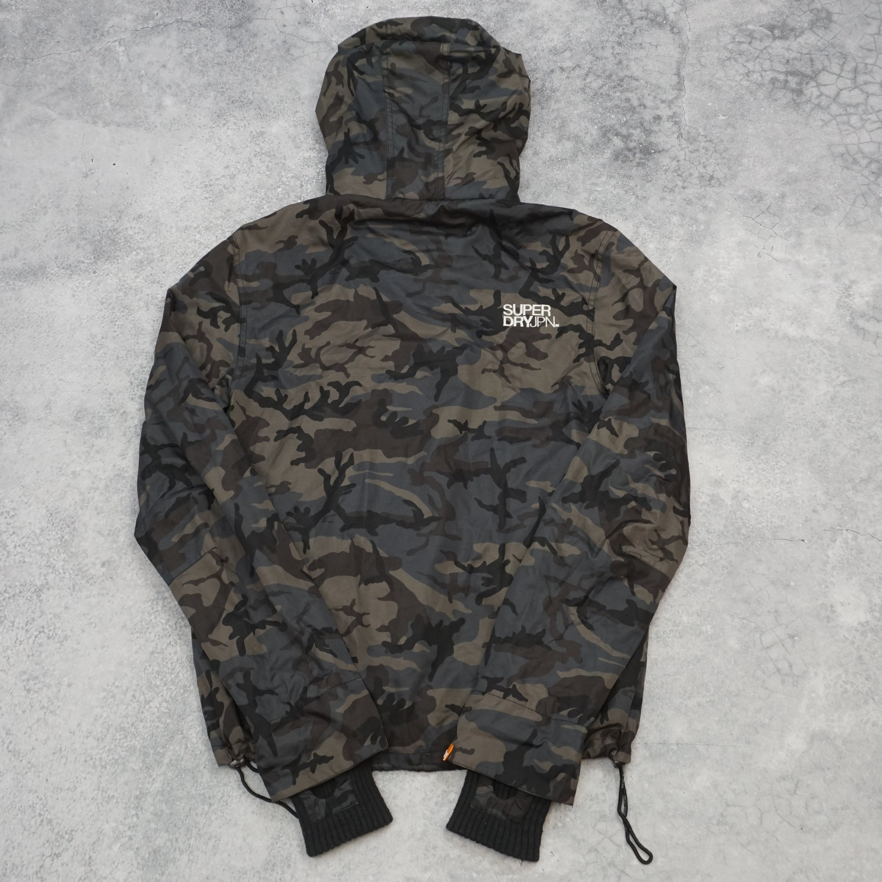 Superdry Camo Print Jacket Hoodie