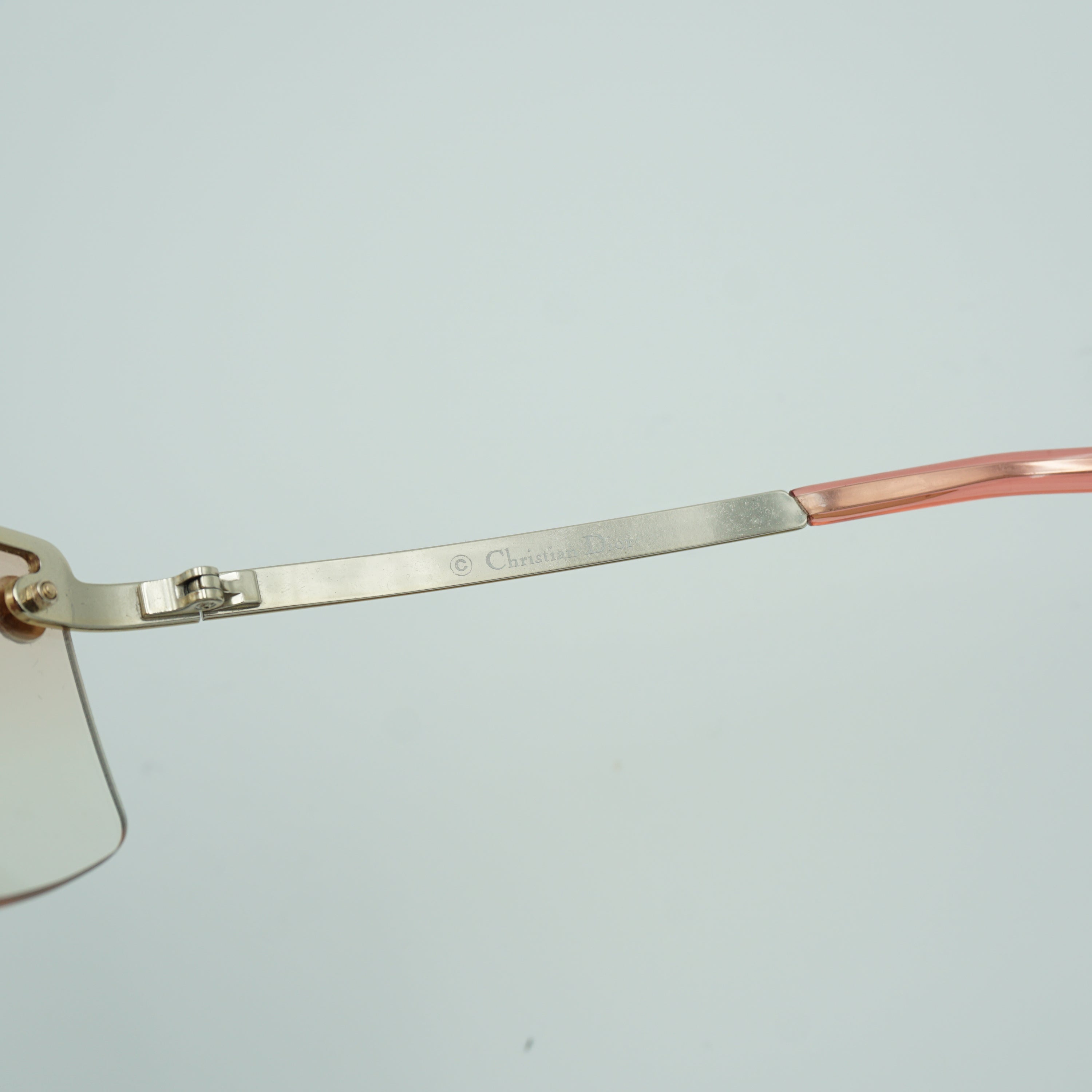 2000s Christian Dior Wire Frame Sunglasses