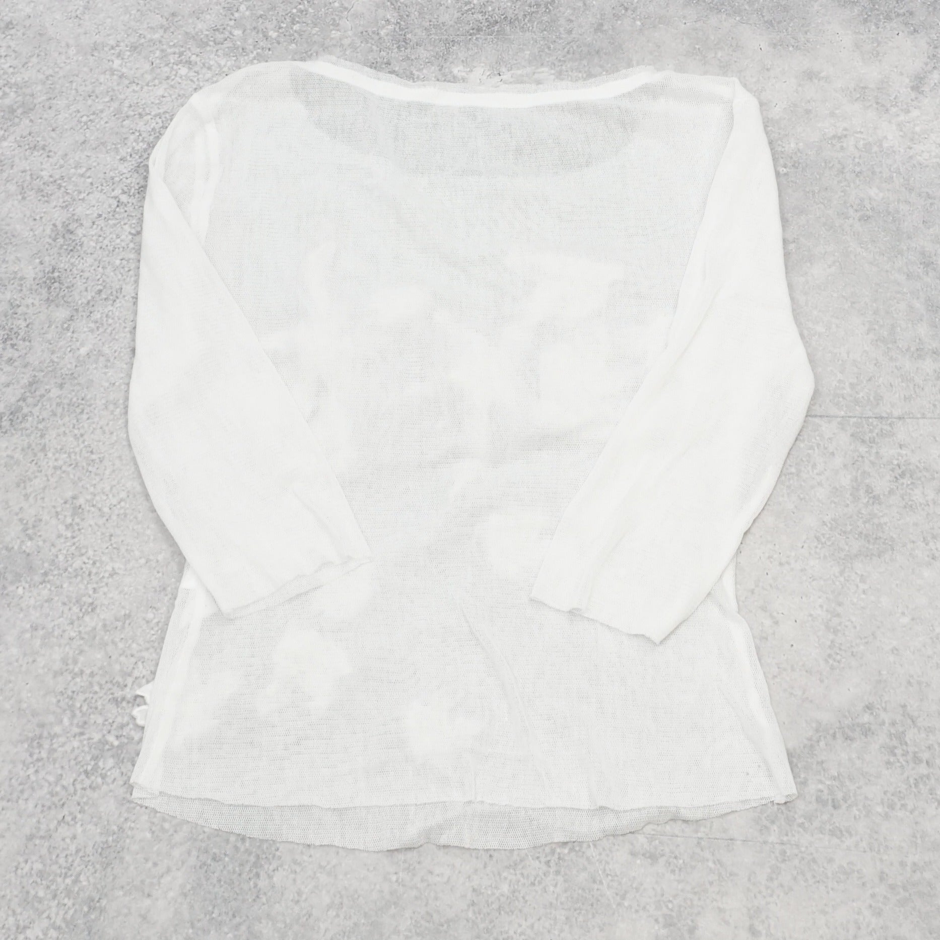 Sheer Embroidered Floral Top