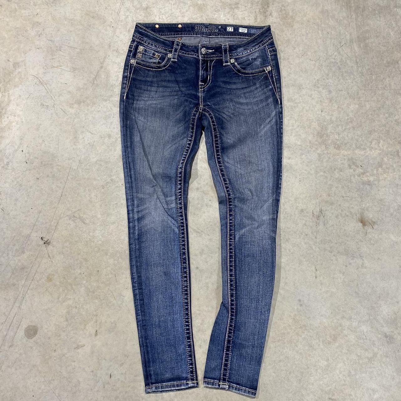 2000s Miss Me Embroidered Baggy Jeans