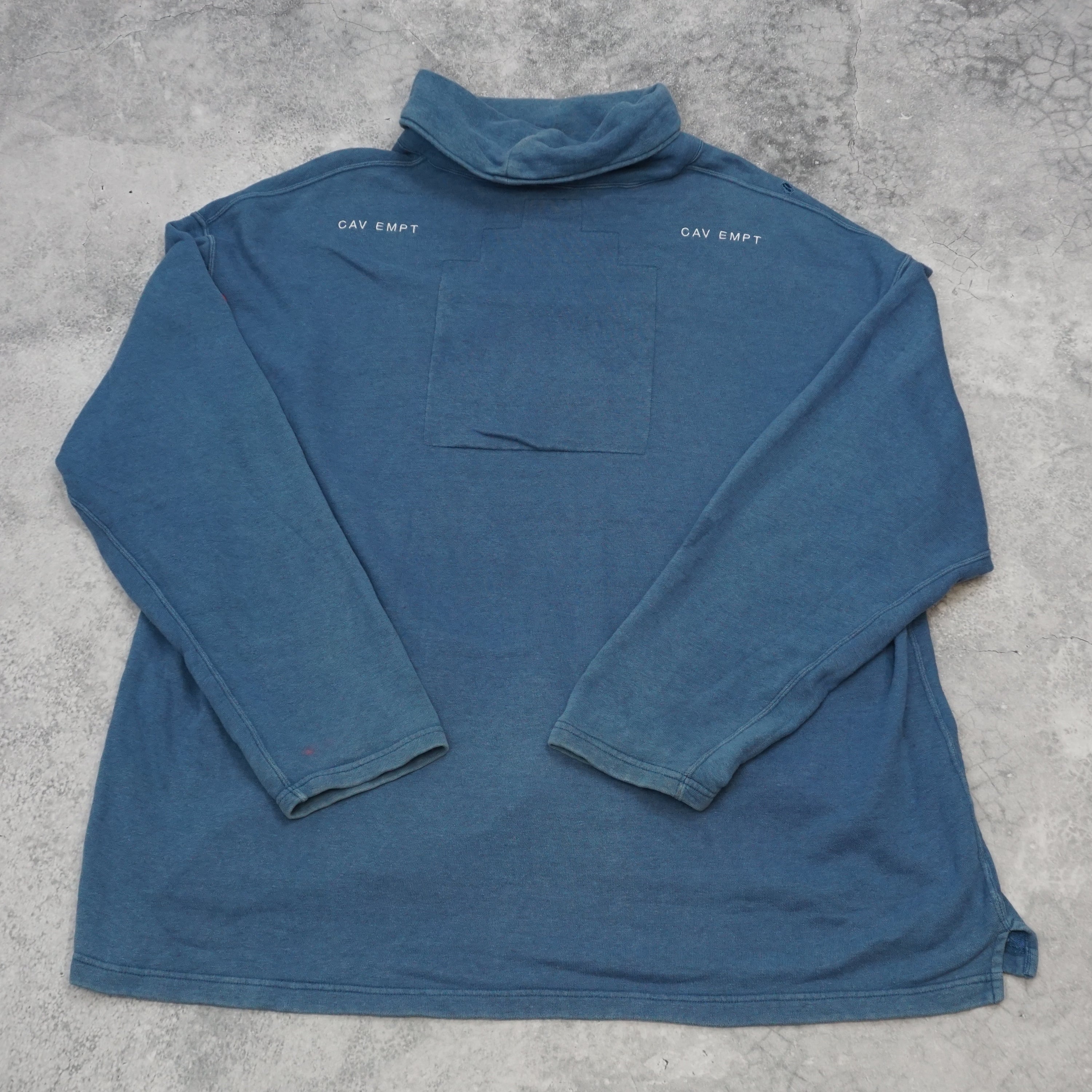 Cav Empt Oversized Mock Neck Sweater Knit