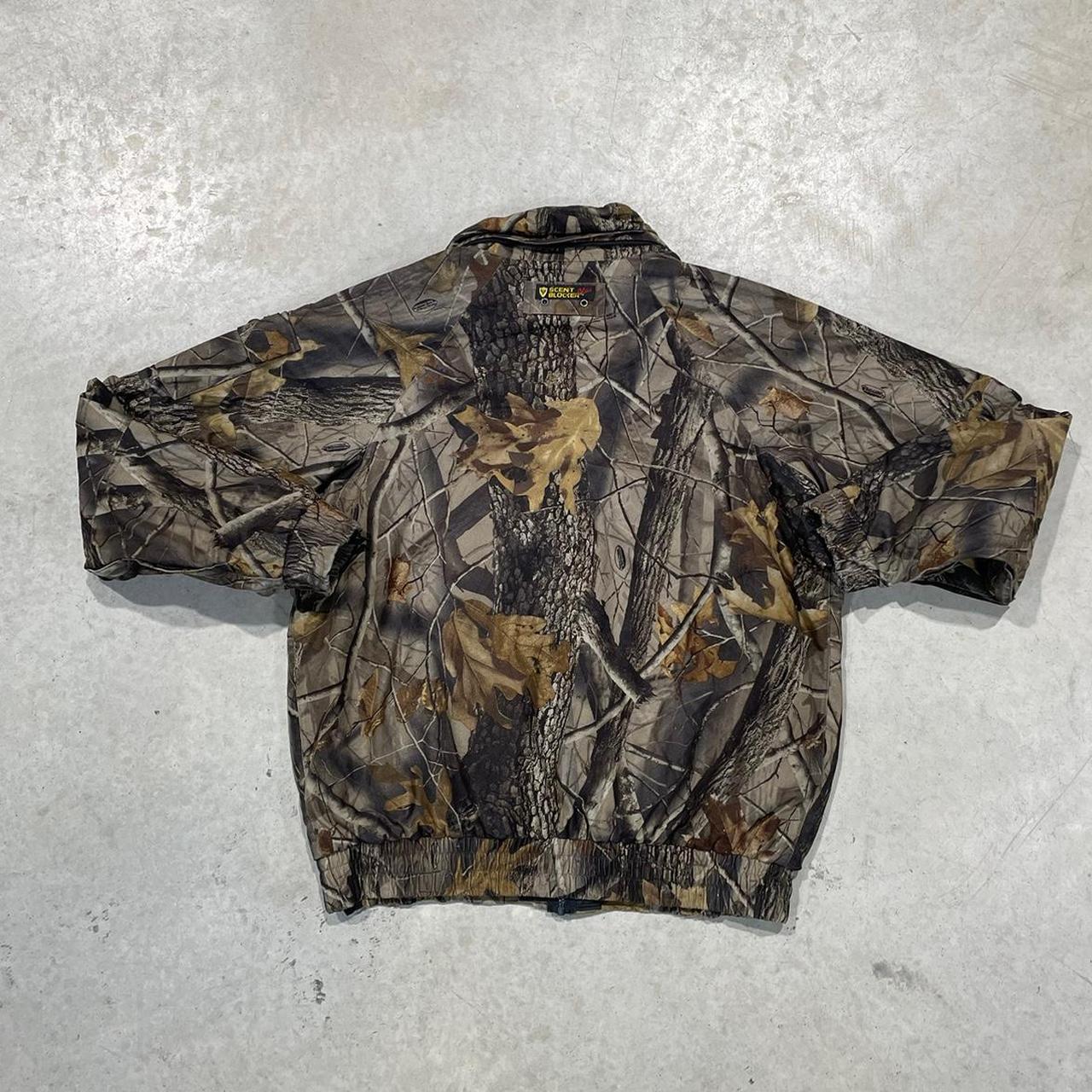 2000s Scent Blocker Camo Zip Up