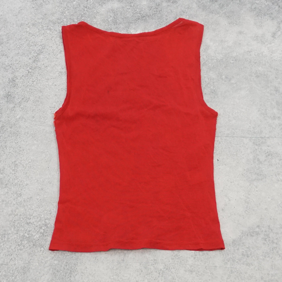 2000s Beaded Sequin Top