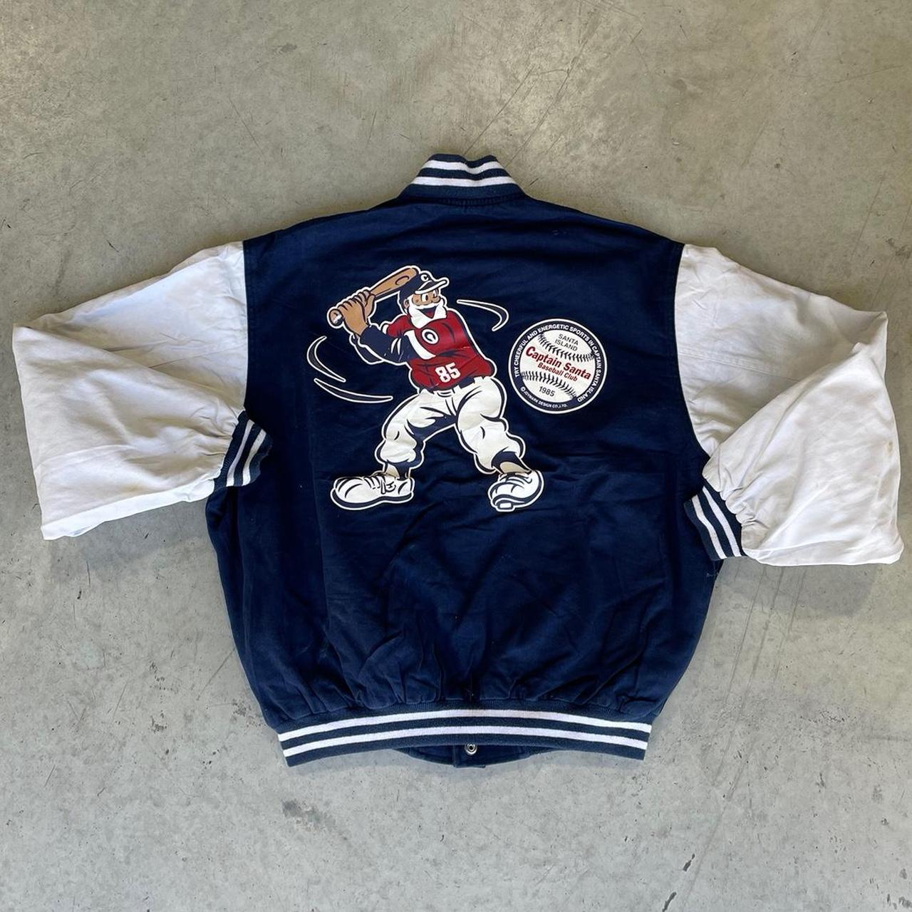 2000s Captain Santa Varsity Jacket