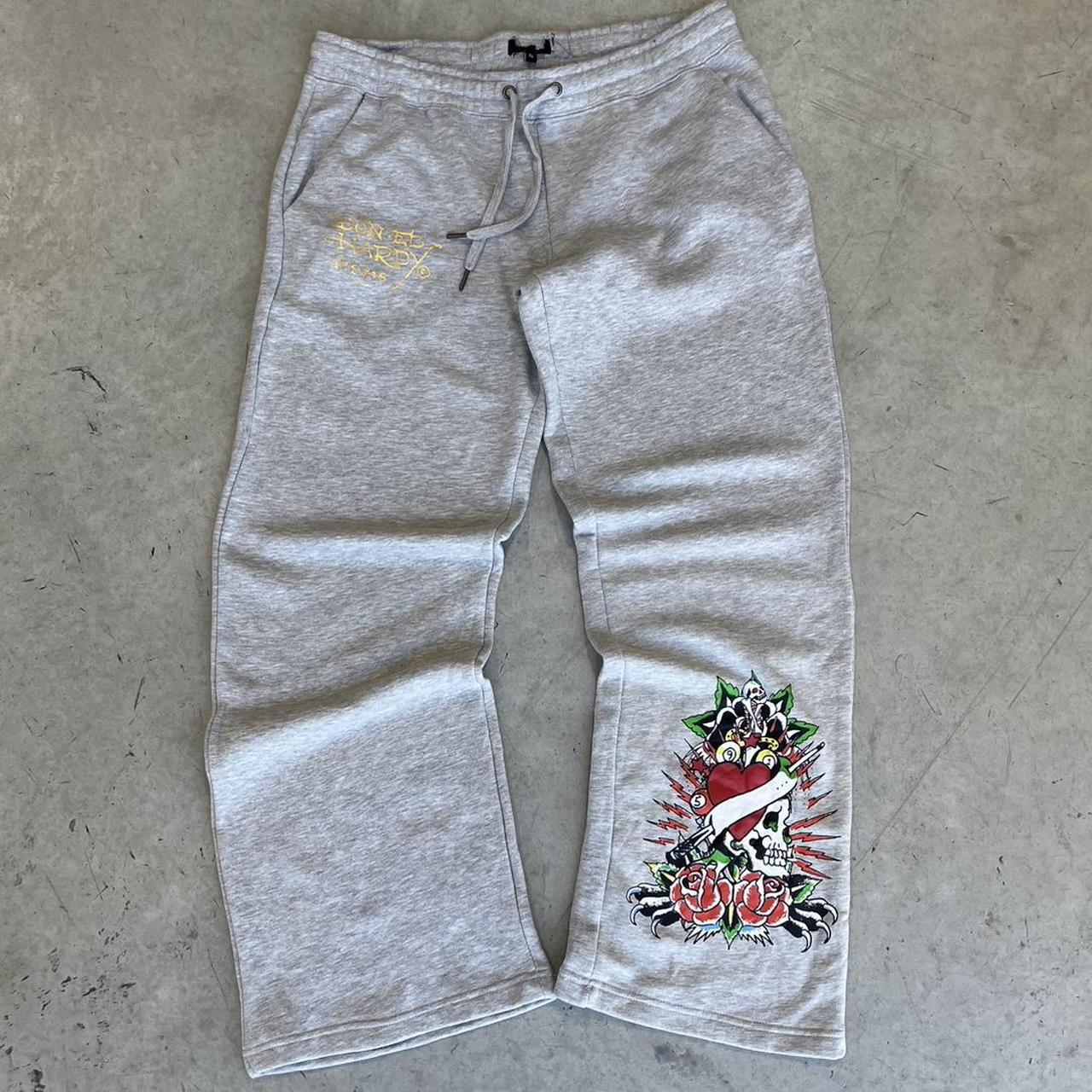 2000s Ed Hardy Sweatpants