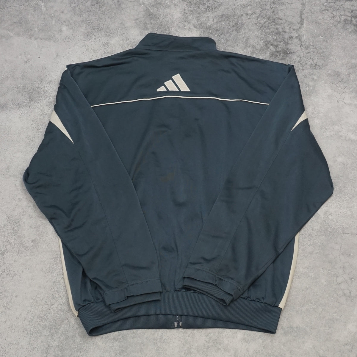 2000s Adidas Three Stripe Colour Block Track Jacket