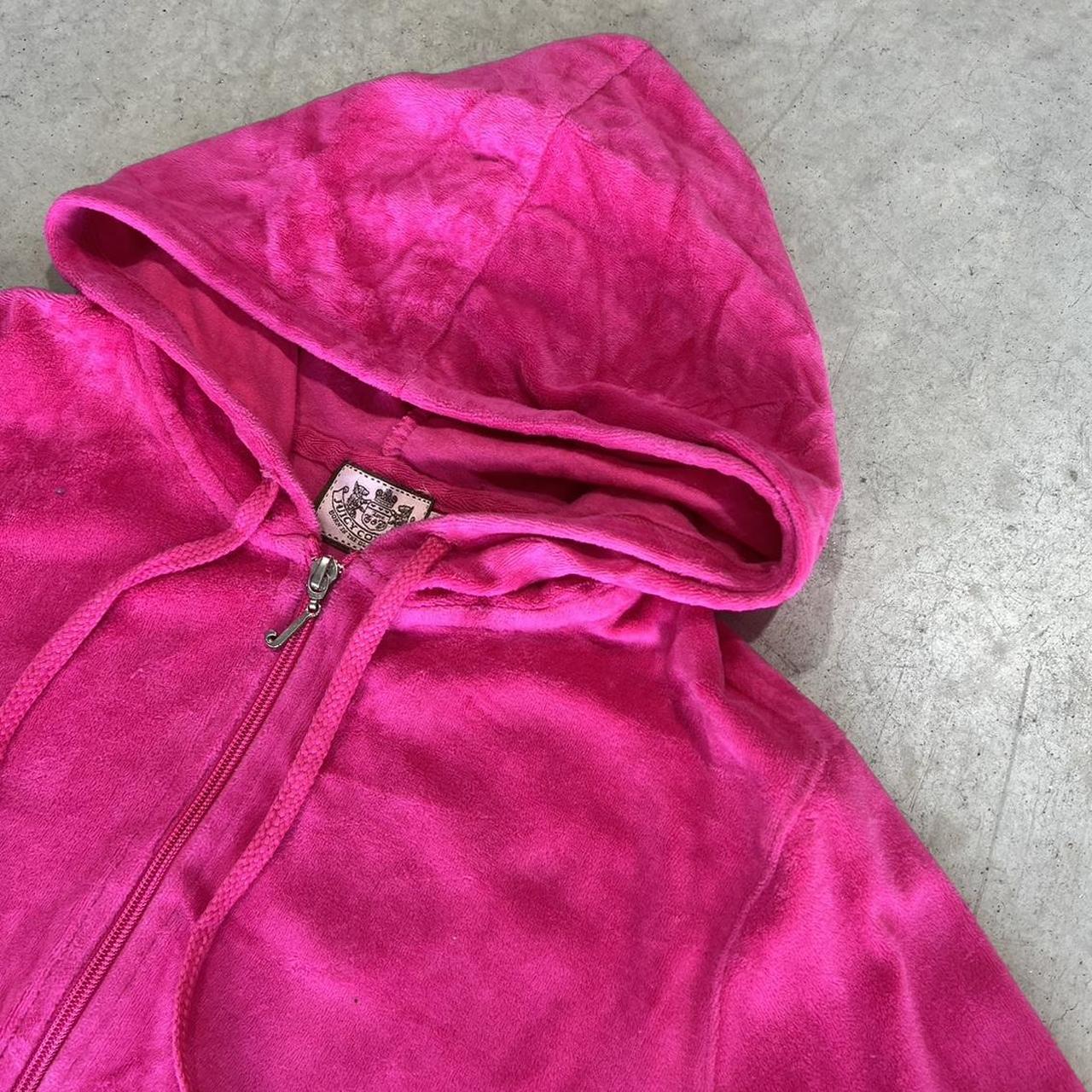 2000s Juicy Couture Velour Hoodie Zip Up