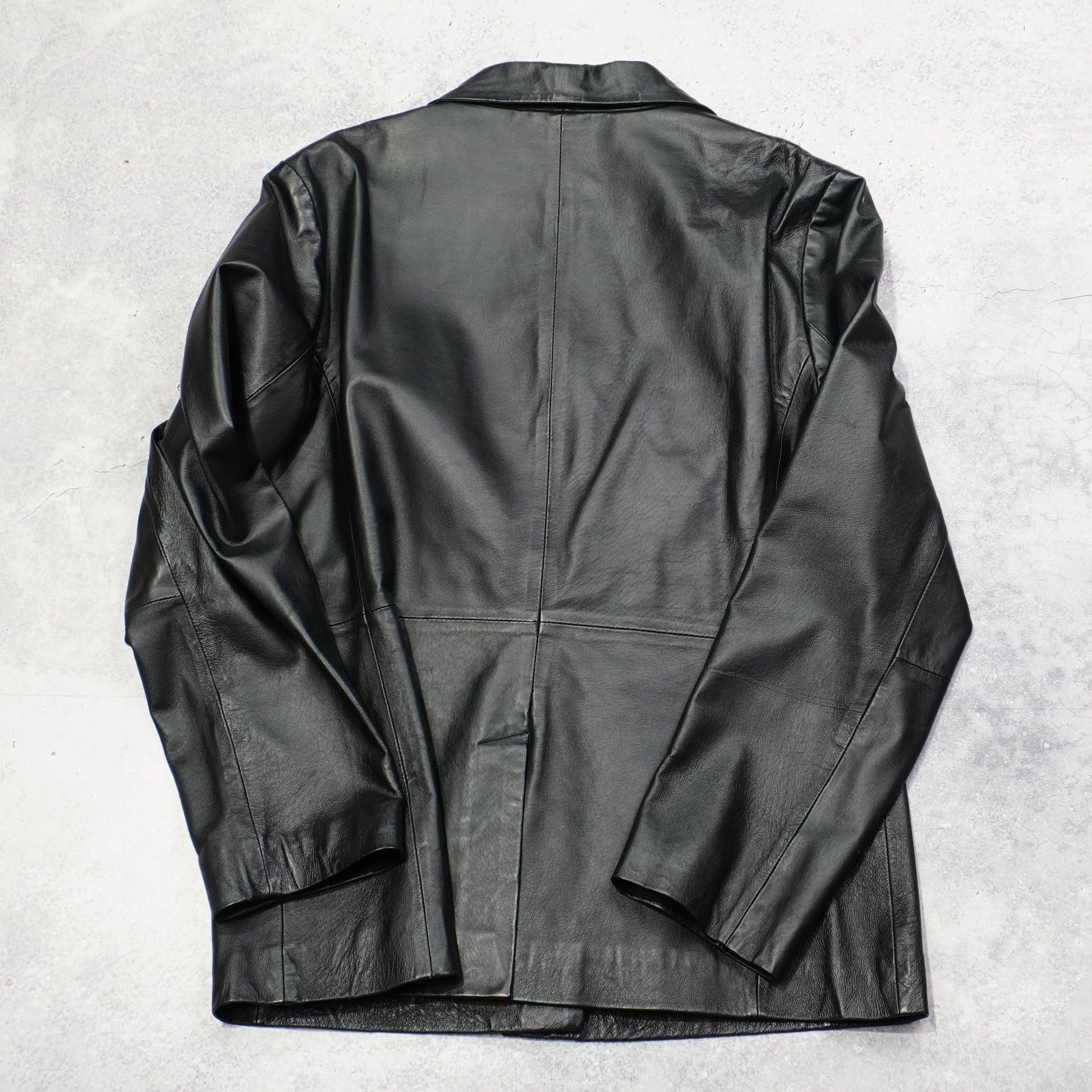 2000s Capture Leather Jacket