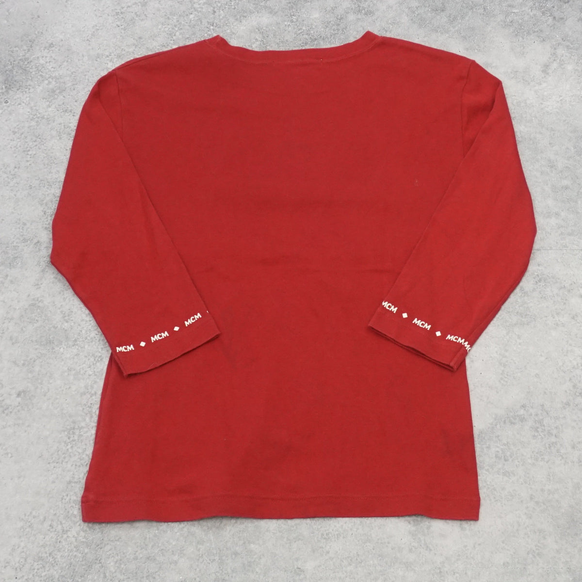 2000s MCM Légère Logo Long Sleeve Top