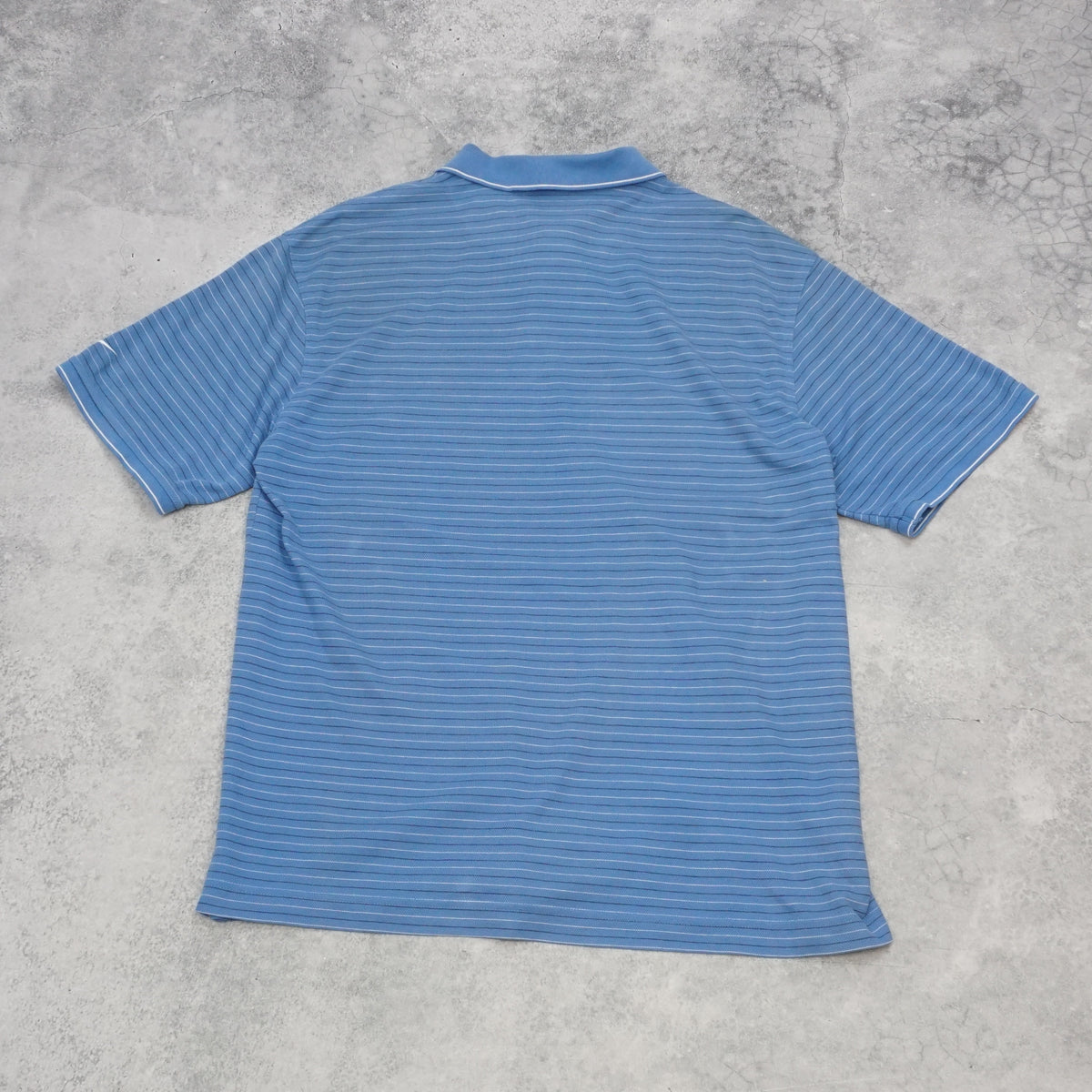 2000s Nike Golf Dri-Fit Striped Polo