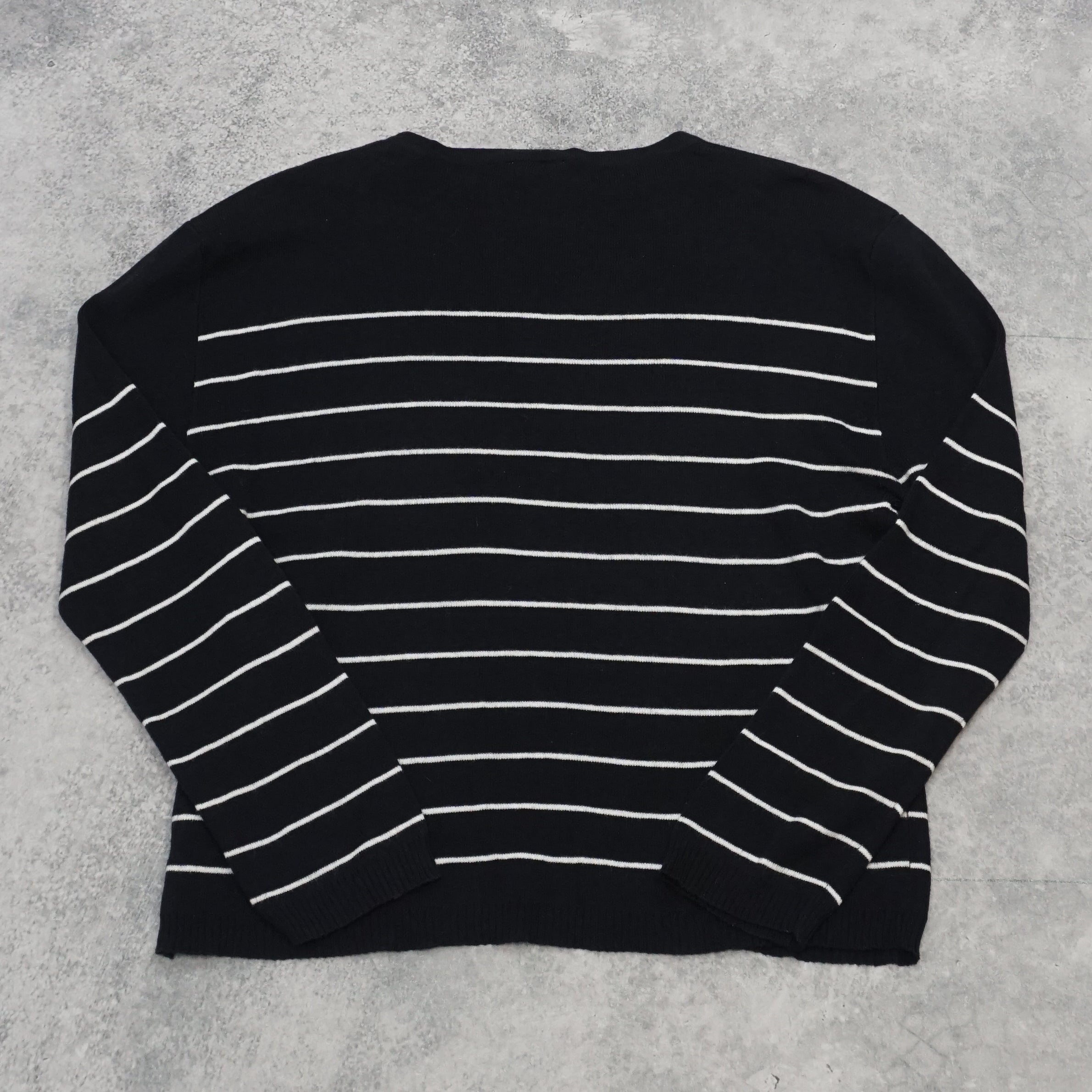 2000s Laura Ashley Striped Sweater