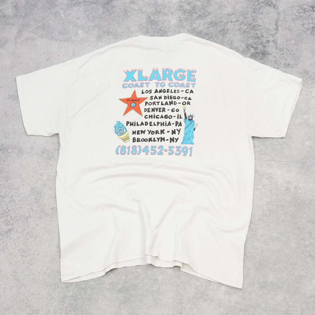 Xlarge Ice Cream Truck Graphic T-Shirt