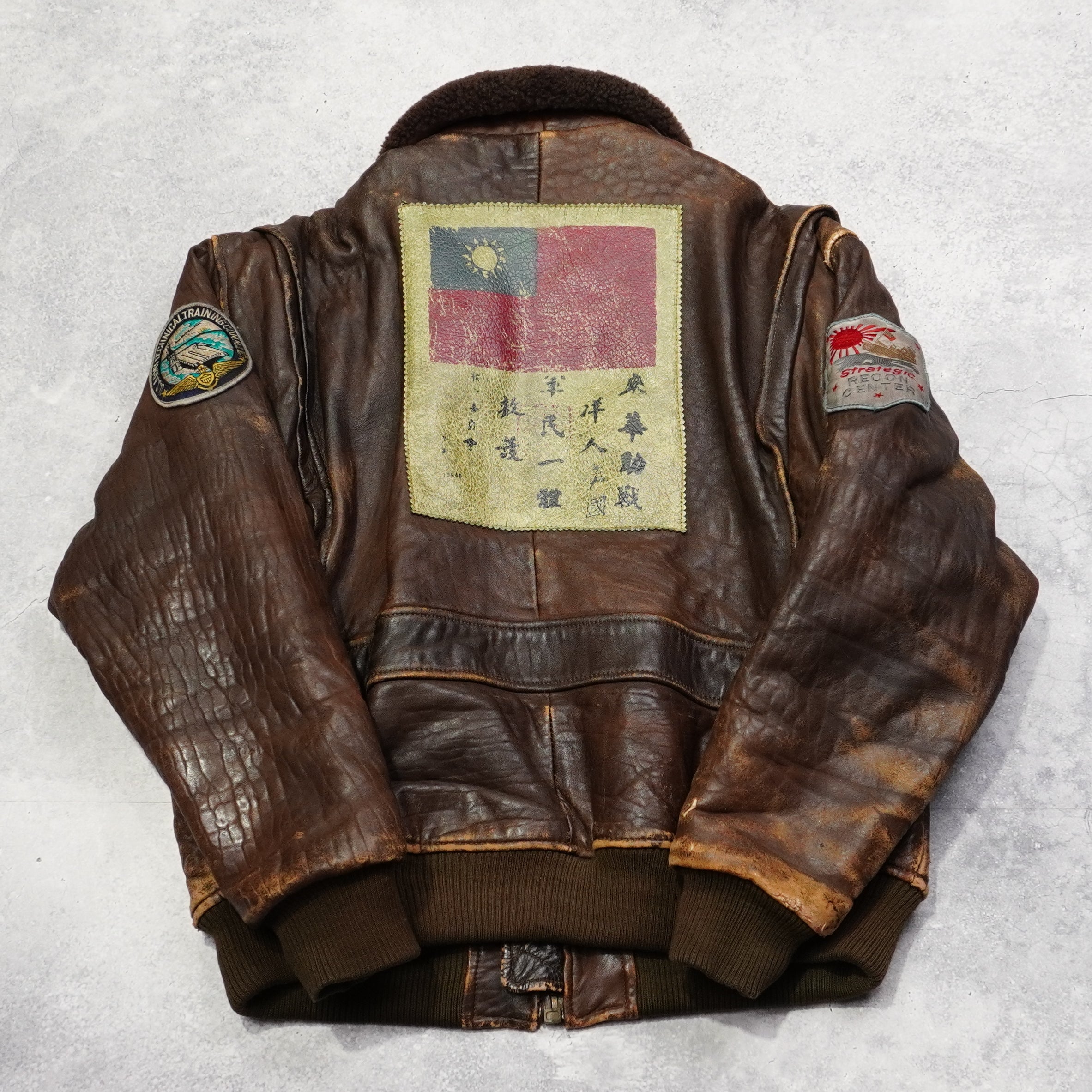 2000s Avirex Type G-1 Leather Jacket