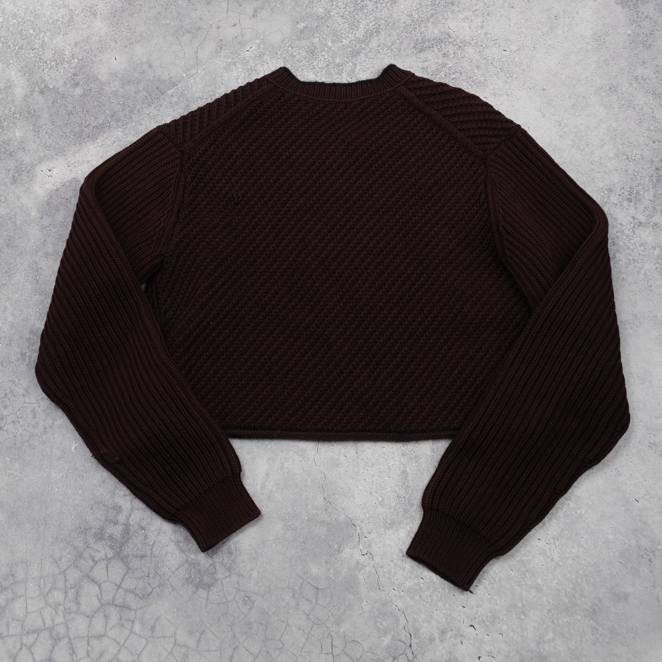 Acne Studios Cropped Knit Sweater