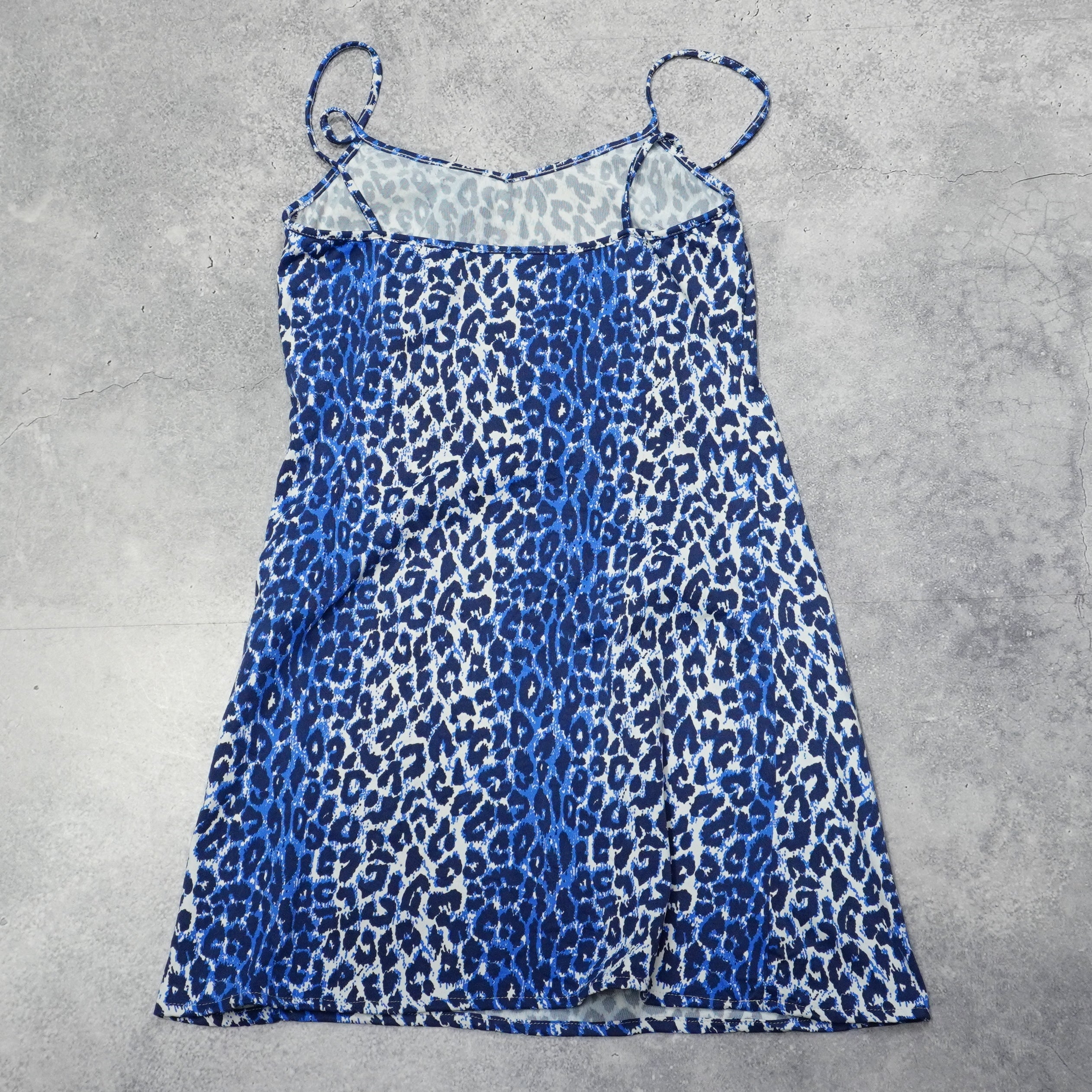 2000s Dolce & Gabbana Leopard Print Mini Dress