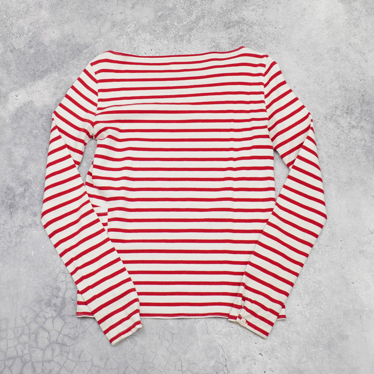 Kapital Striped Boat Neck T-Shirt