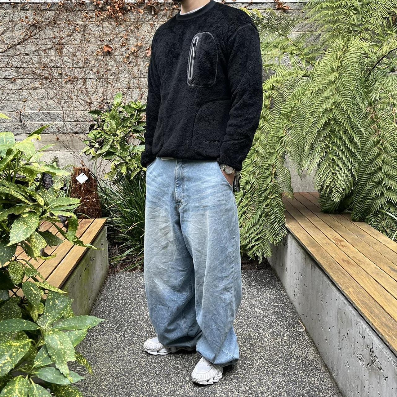 And Wander Deep Pile Crewneck