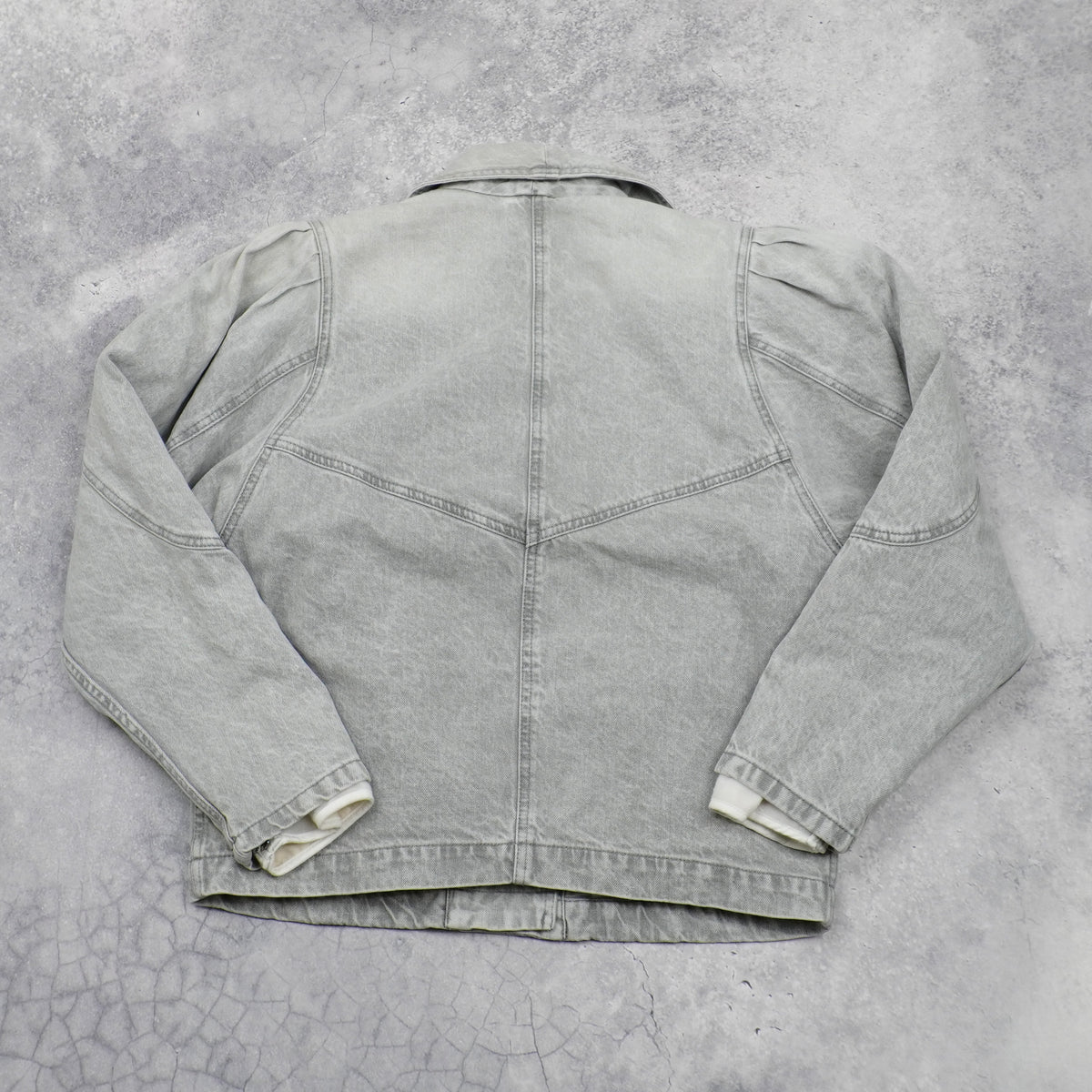 Isabel Marant Fleece Lined Denim Jacket