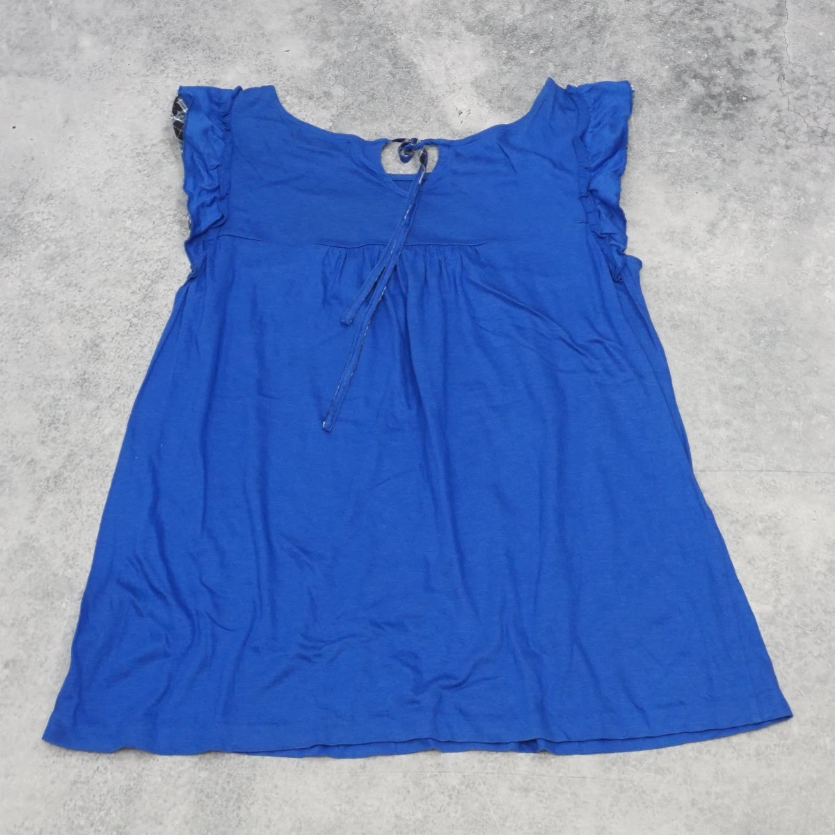 2000s Burberry London Flutter Sleeve Top