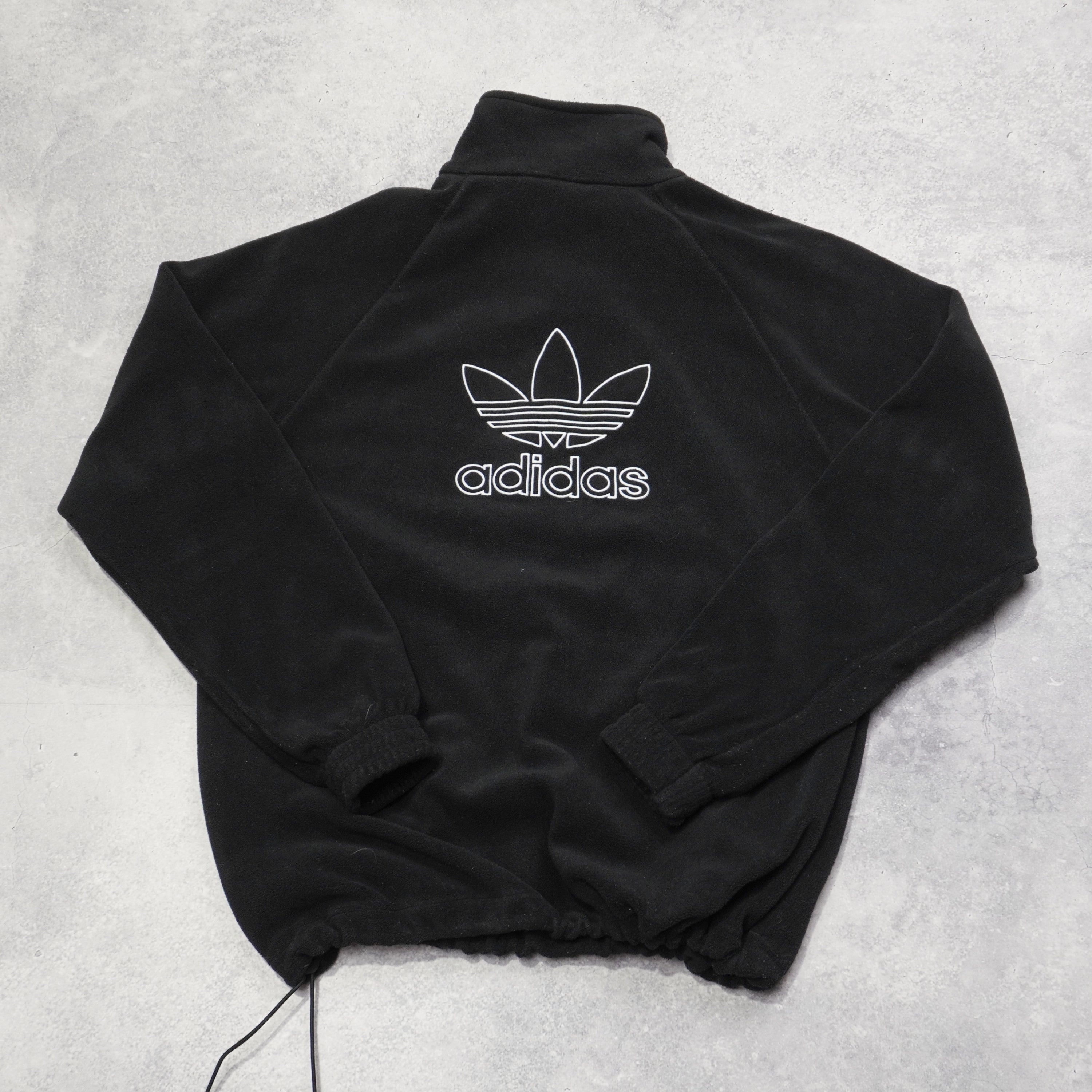 2000s Adidas Primegreen Fleece Zip Up Jacket