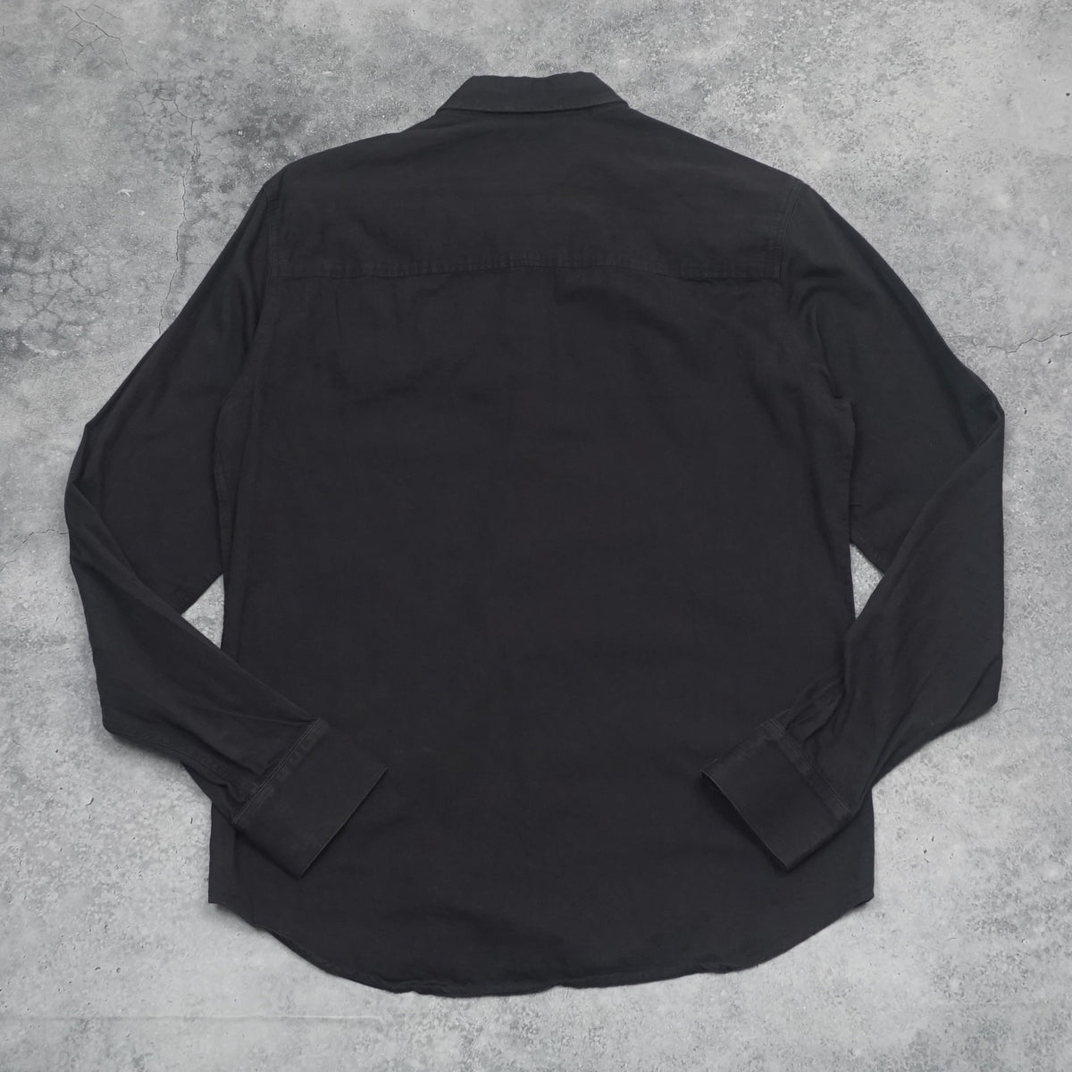 Sandro Faded Black Button Up