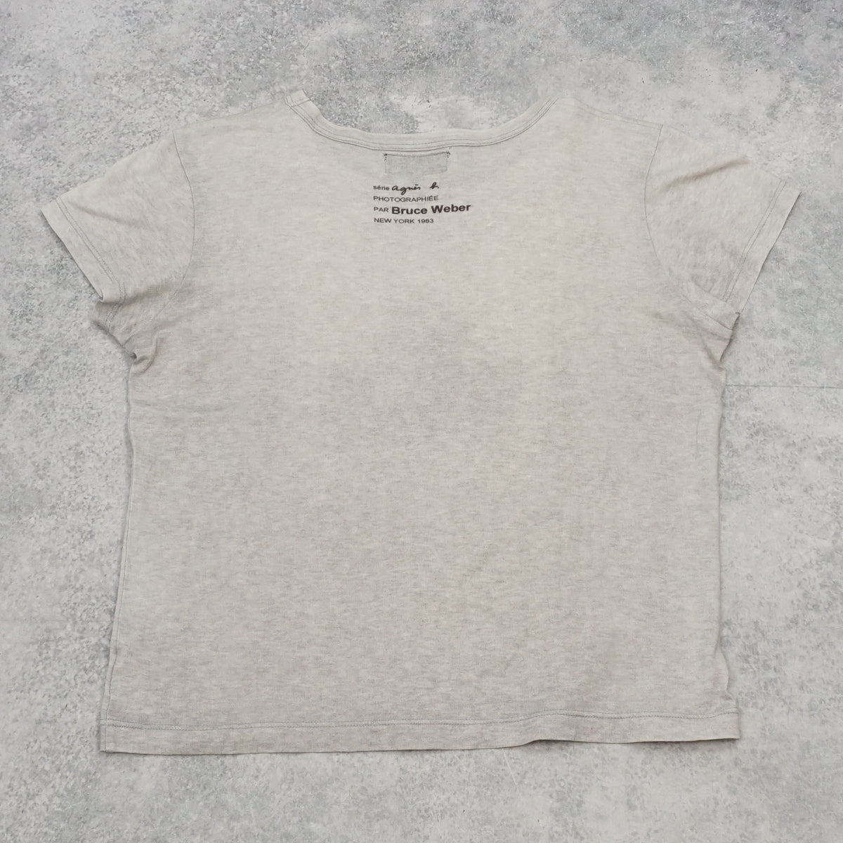 90s Agnes B Bruce Weber Photo Graphic T-Shirt