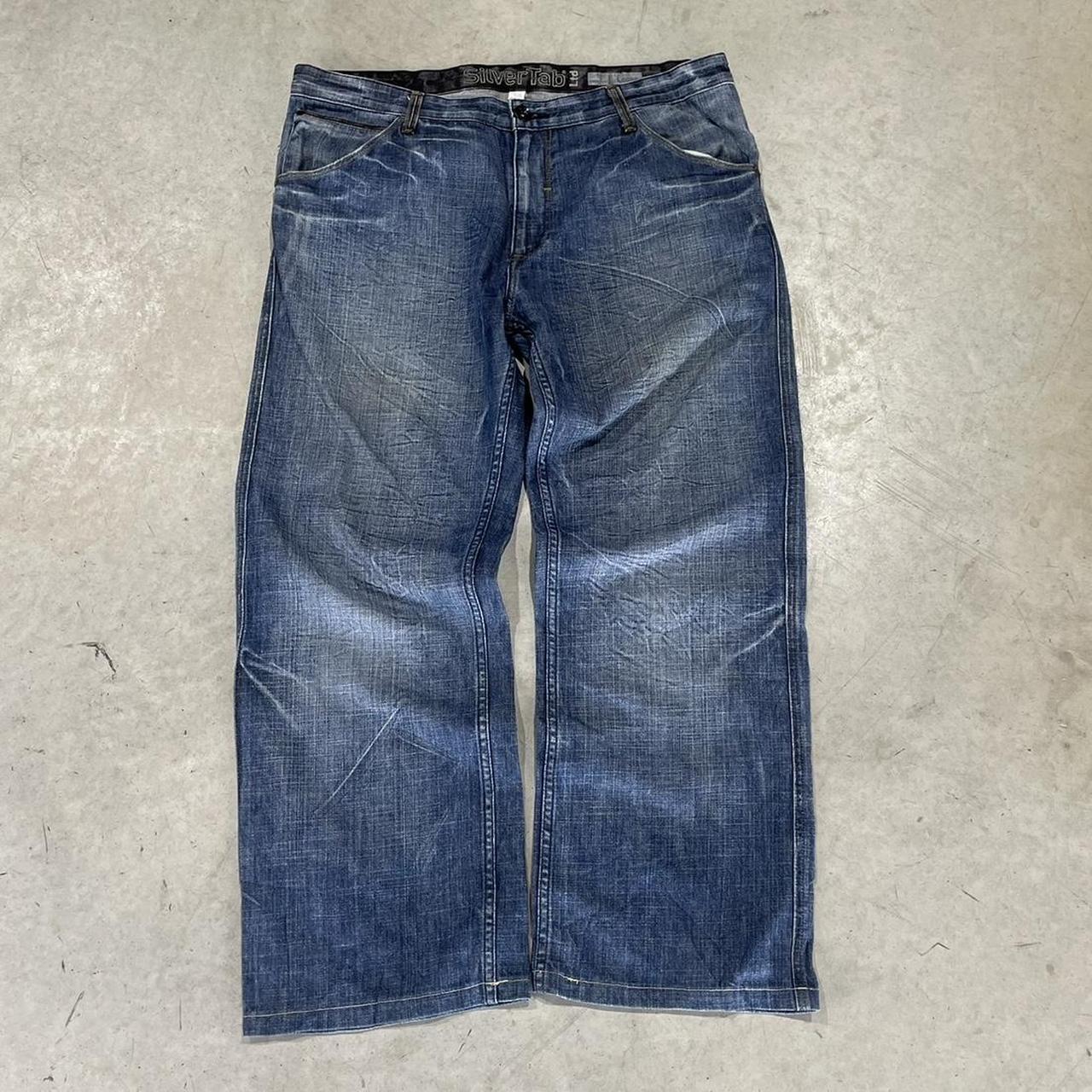 2000s Silver Tab Wide Leg Jeans