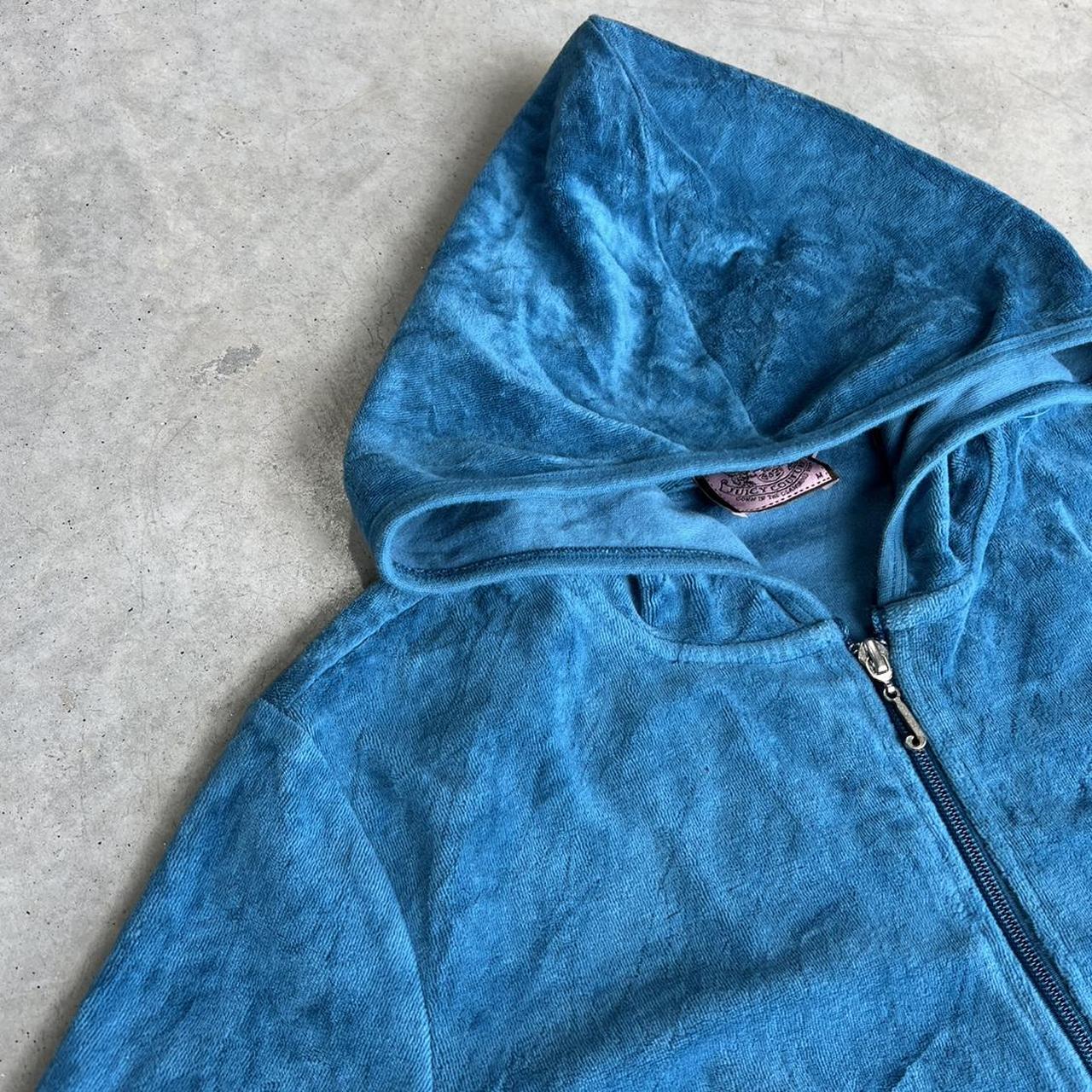 2000s Juicy Couture Velour Y2K Hoodie Hoodie