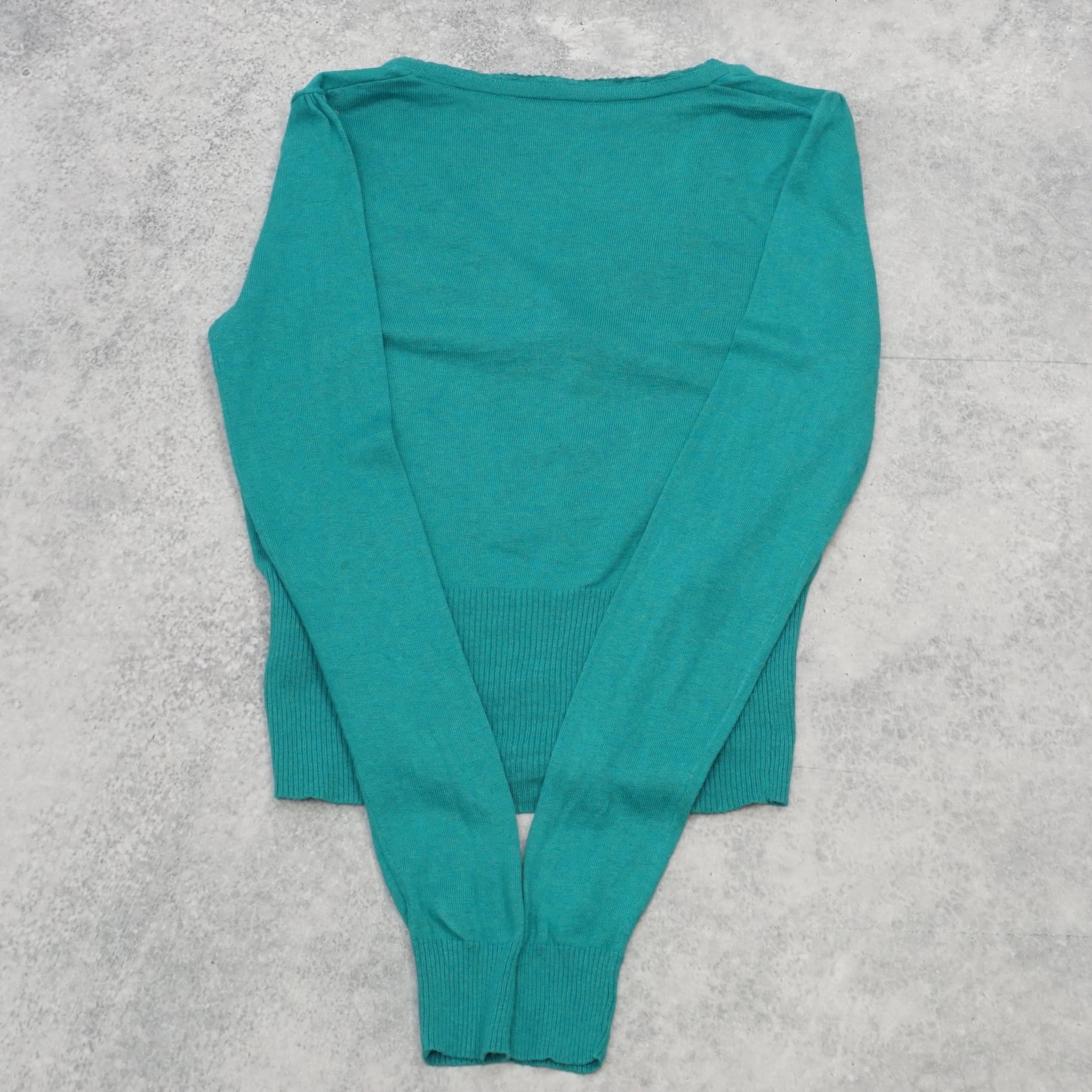 King Louie Cropped V-Neck Cardigan