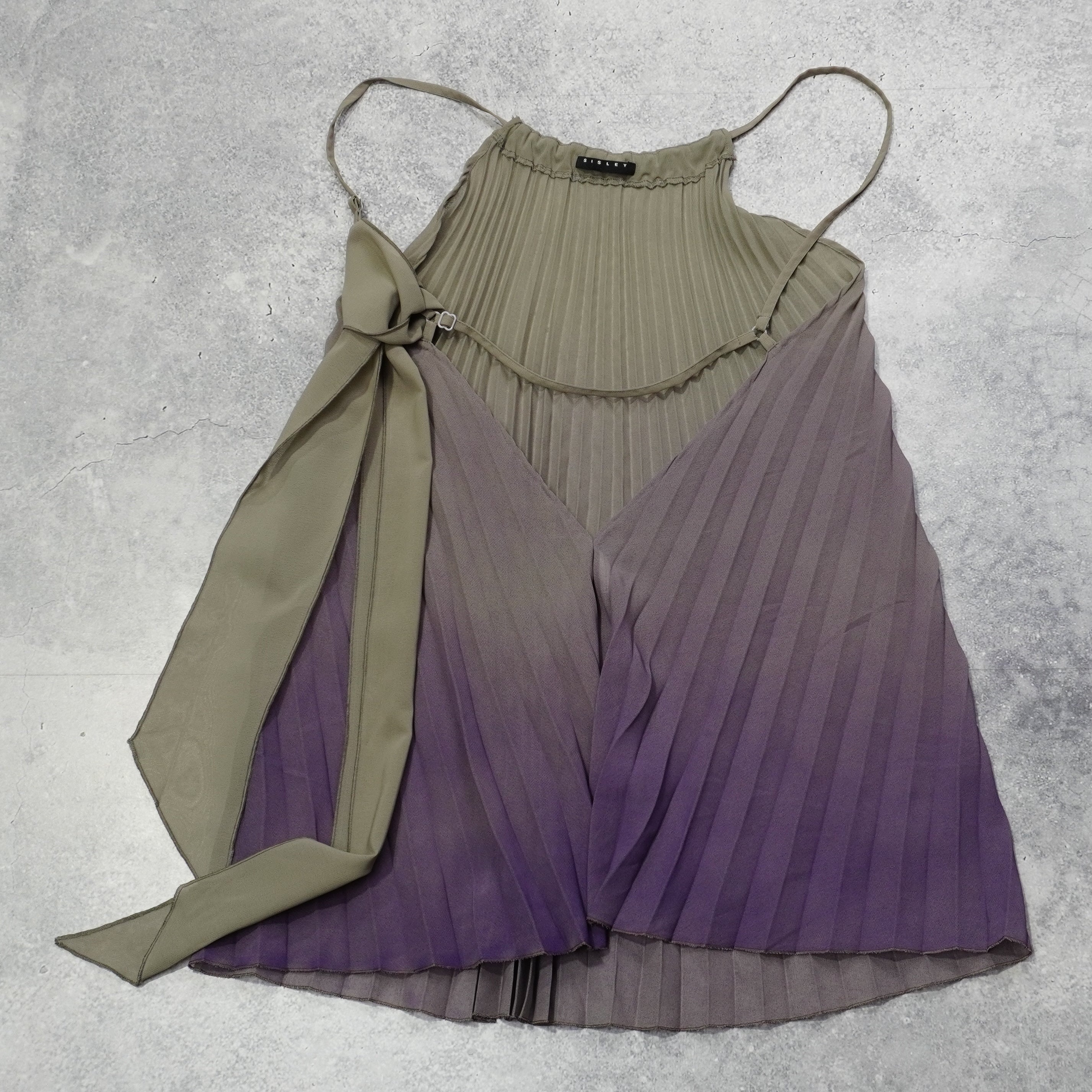 Sisley Pleated Ombré Top