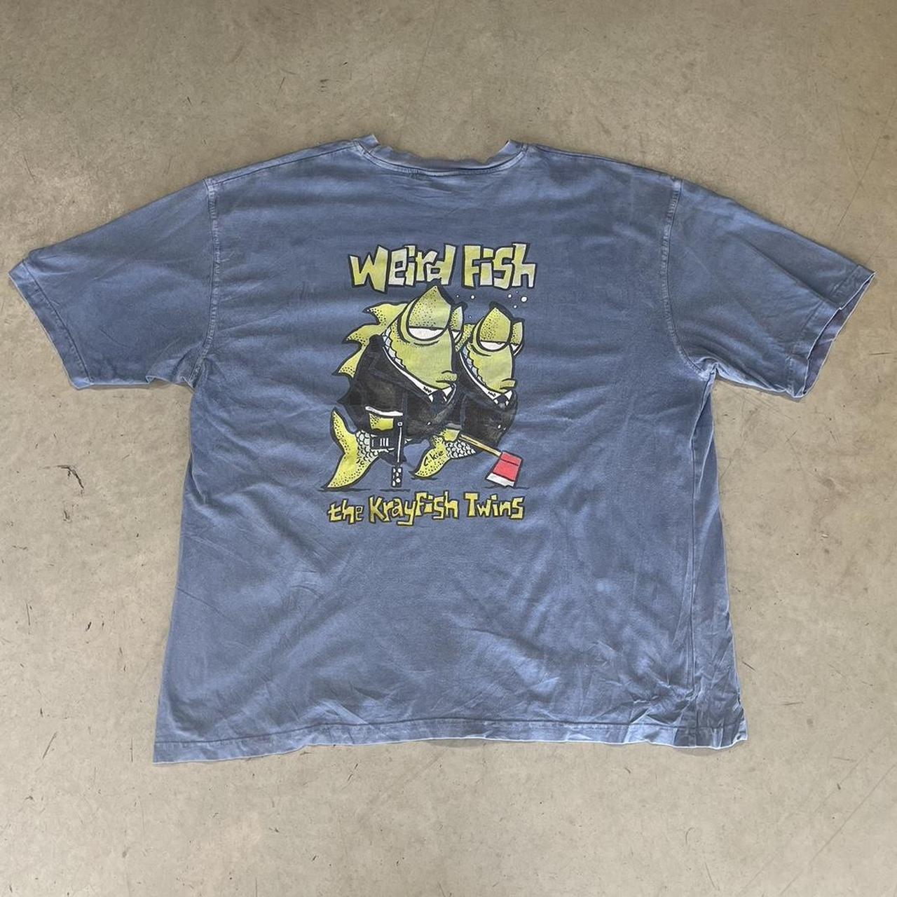 2000s Weird Fish Graphic T-Shirt