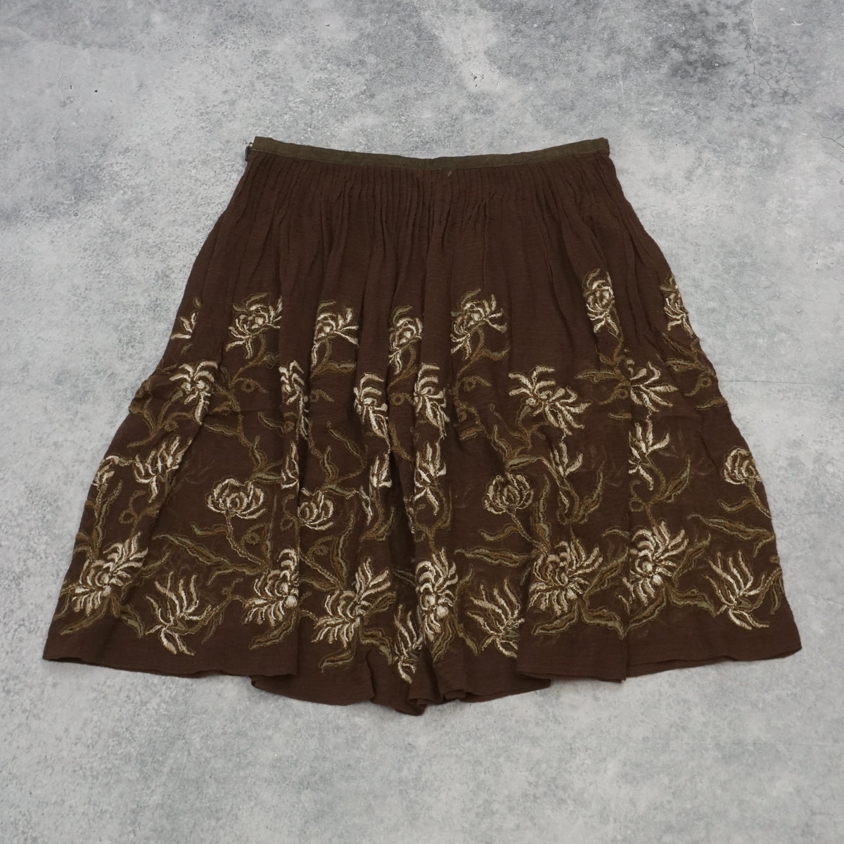 Dries Van Noten Wool Skirt