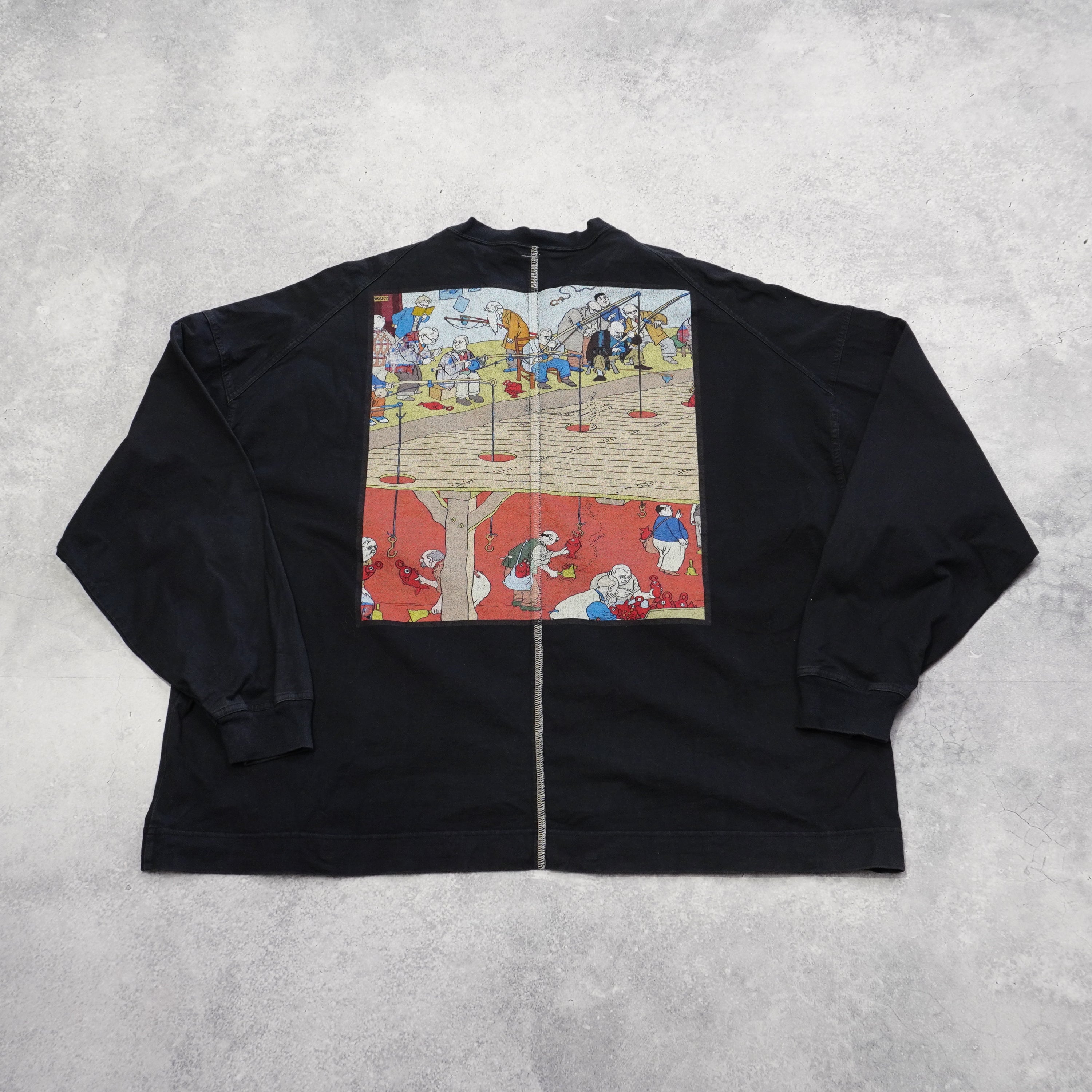 Shinya Kozuka Graphic Long Sleeve T-Shirt