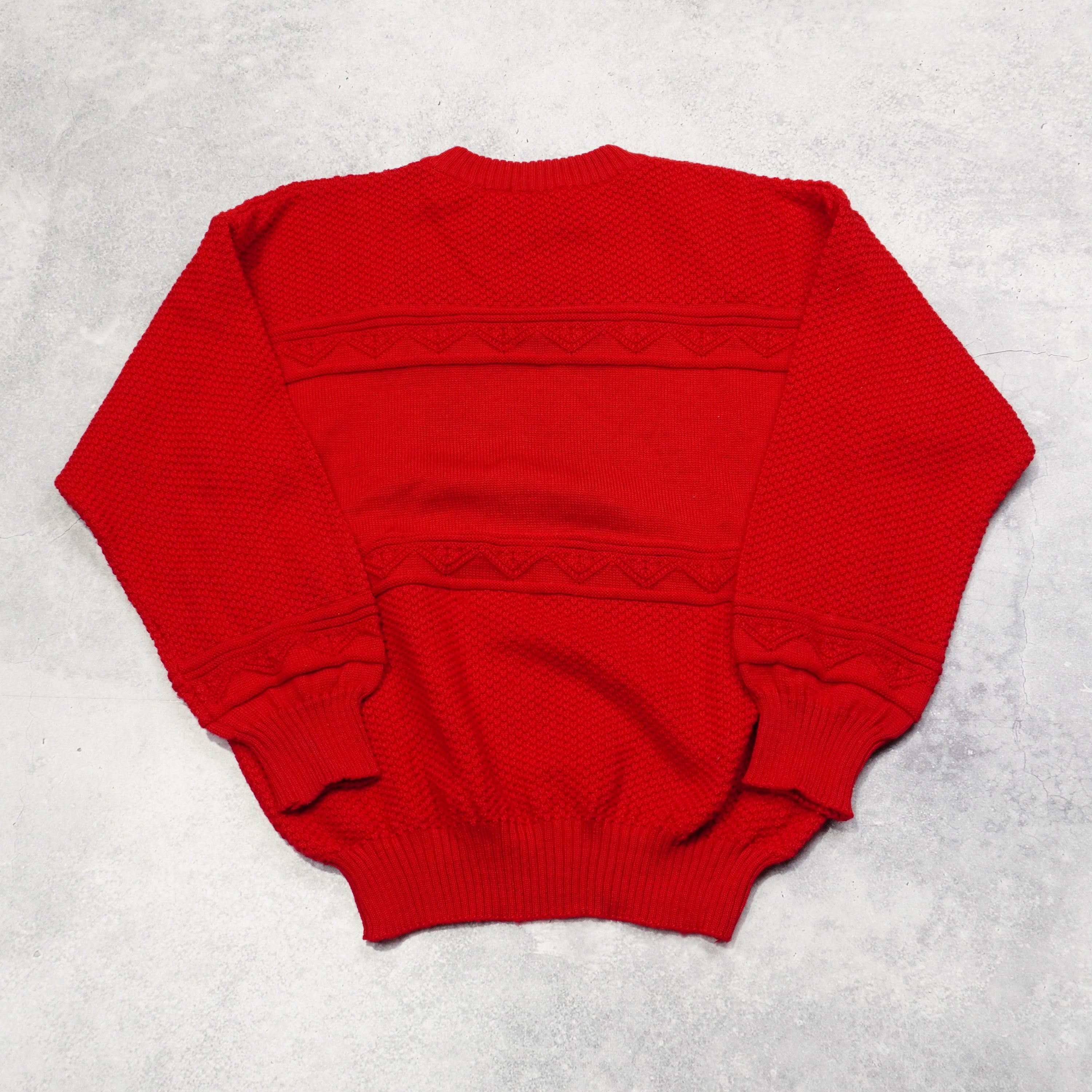 90s Burberrys Embroidered Logo Knit