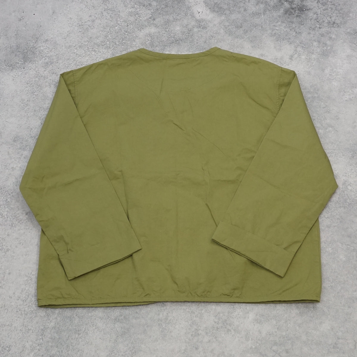 Danton Vetements Collarless Workwear Jacket