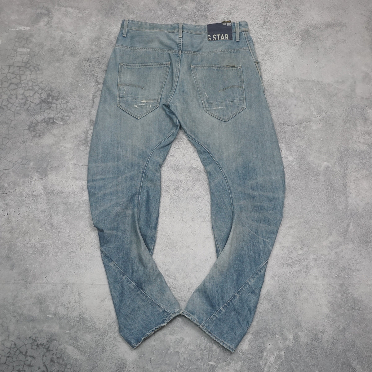 2000s G-Star Raw 3301 Arc Distressed Jeans