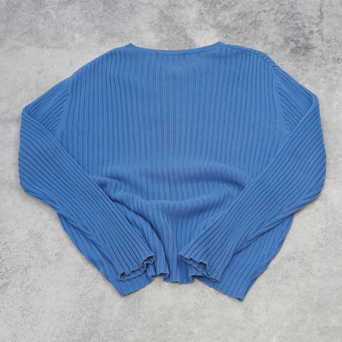 Marcs Cropped Ribbed Knit Sweater